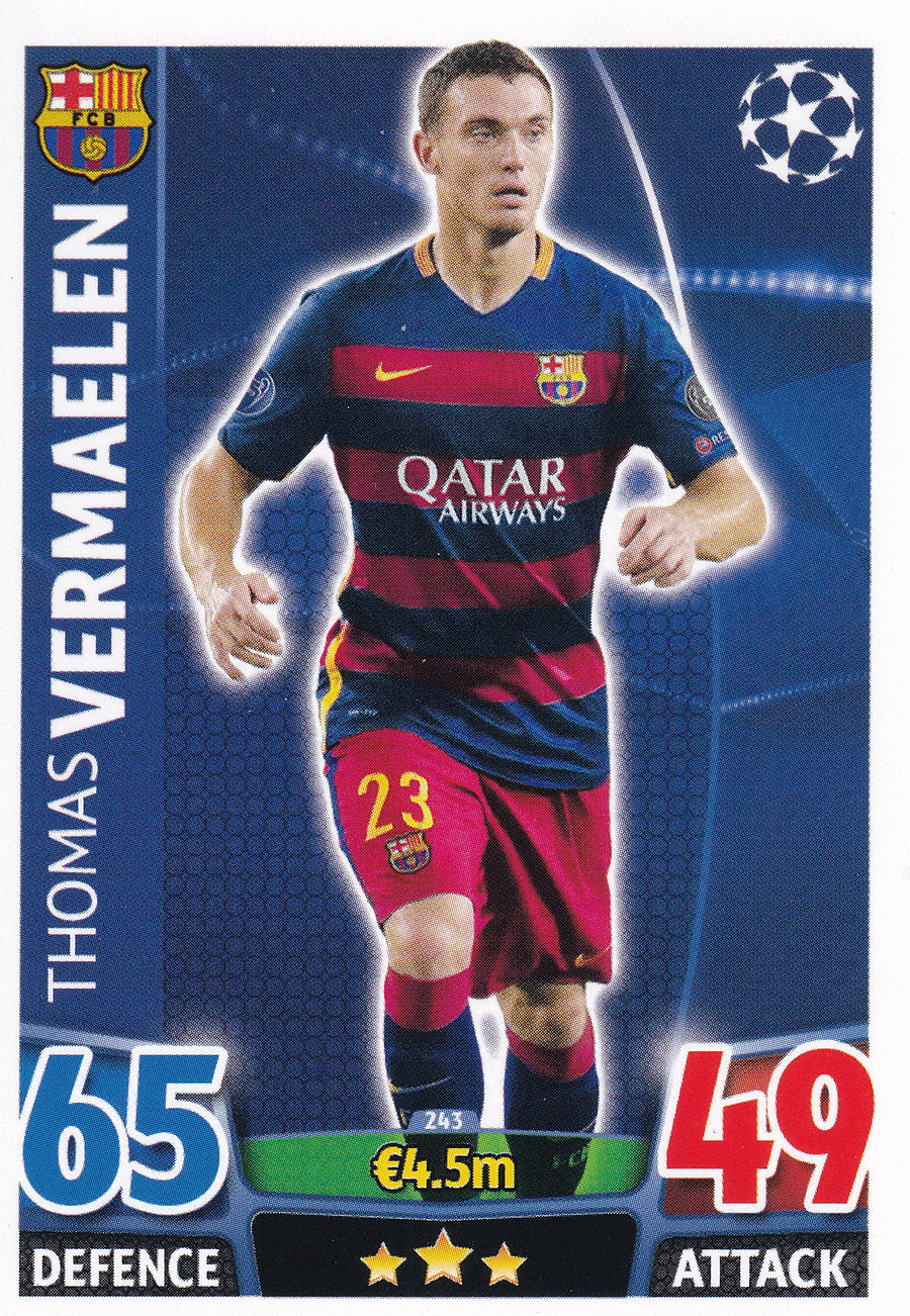 243. THOMAS VERMAELEN - FC BARCELONA