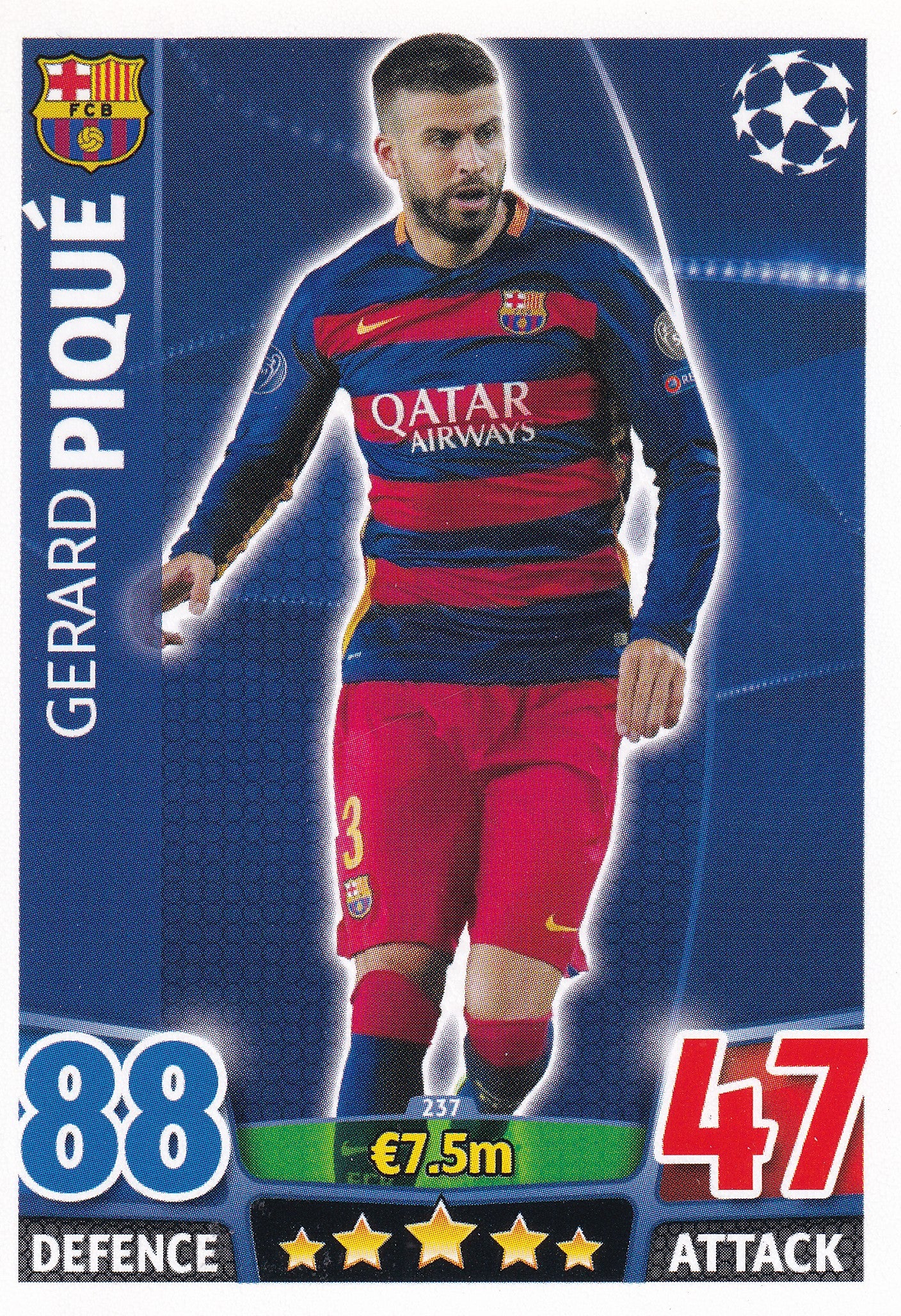 237. GERARD PIQUE - FC BARCELONA
