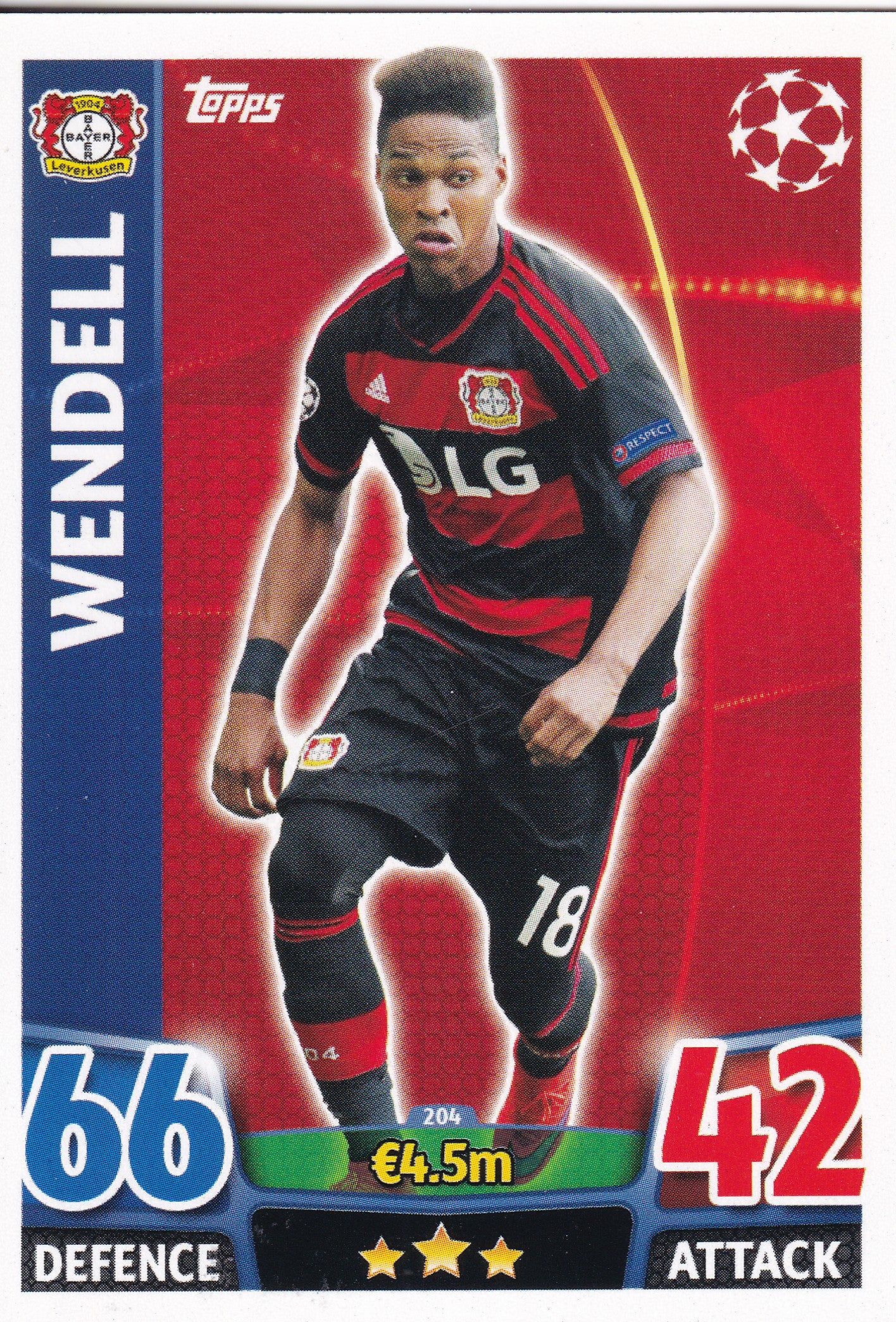 204. WENDELL - BAYER 04 LEVERKUSEN