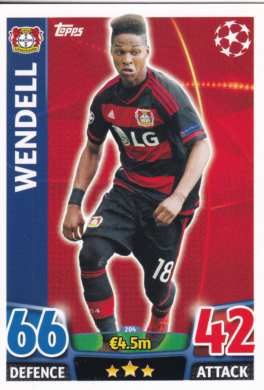 204. WENDELL - BAYER 04 LEVERKUSEN