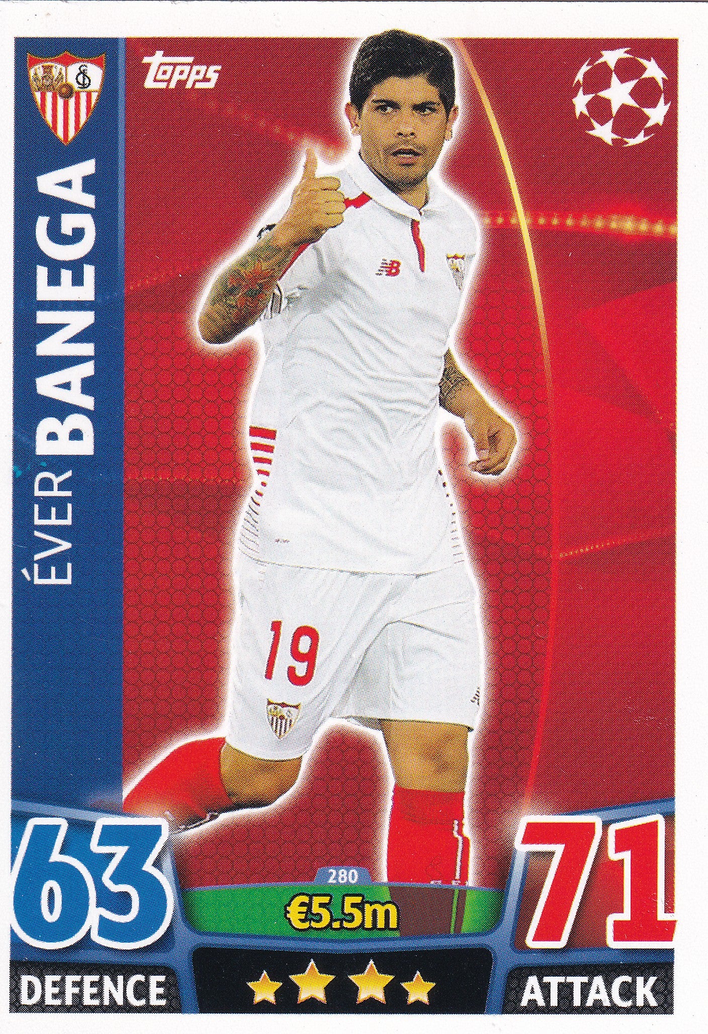 280. EVER BANEGA - SEVILLA