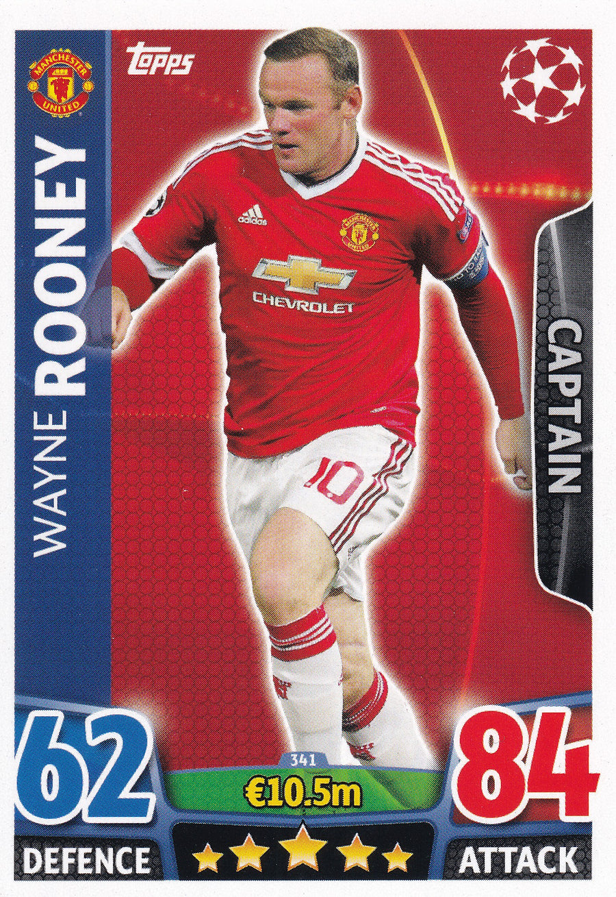 341. WAYNE ROONEY - MANCHESTER UNITED