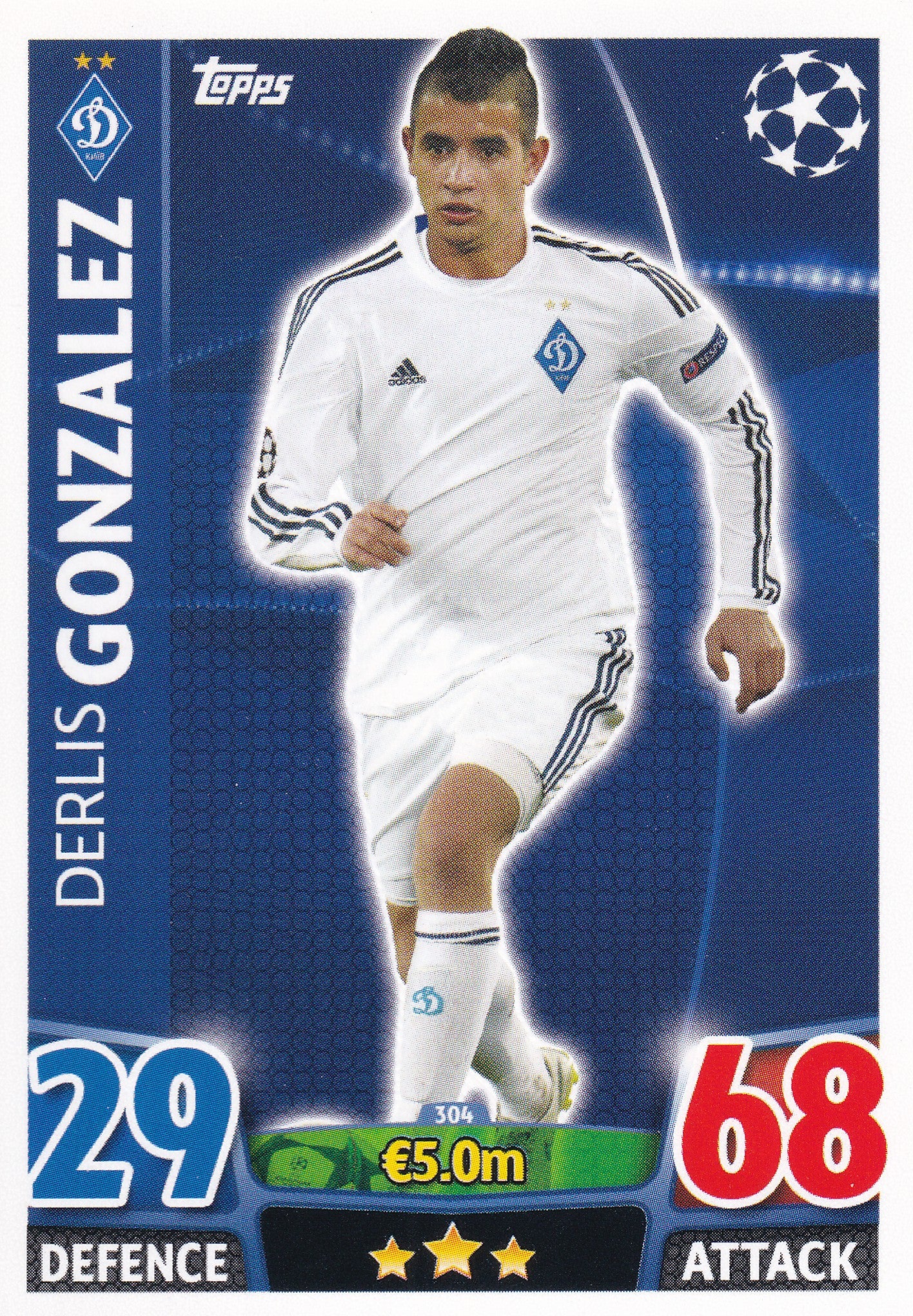 304. DERLIS GONZALEZ - FC DYNAMO KYIV