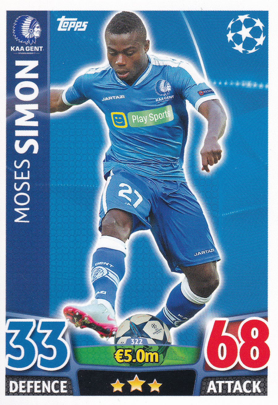 322. MOSES SIMON - KAA GENT