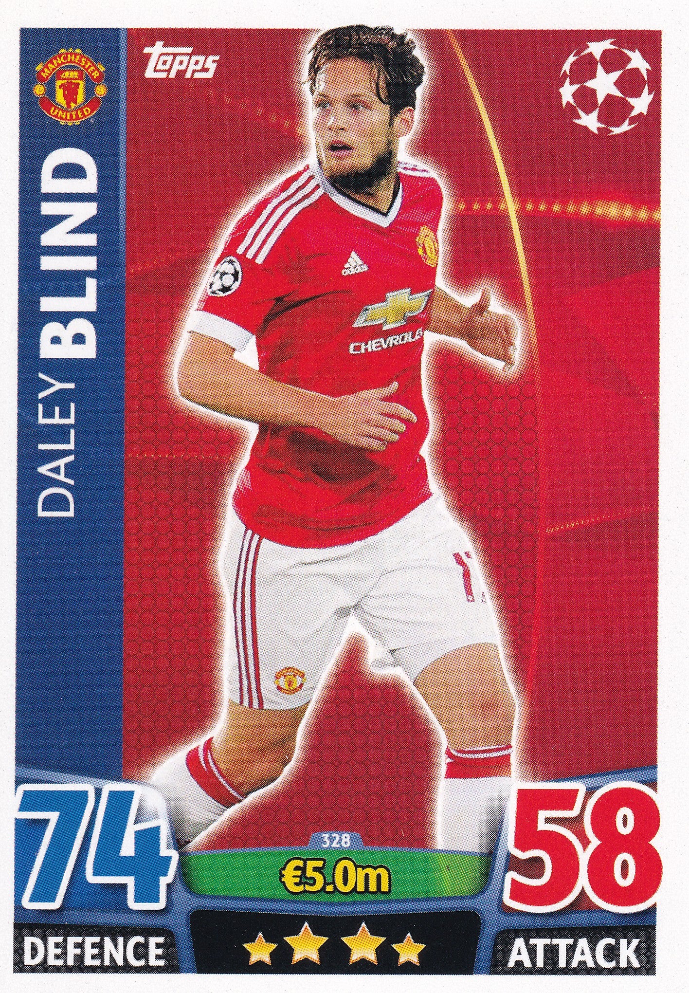 328. DALEY BLIND - MANCHESTER UNITED
