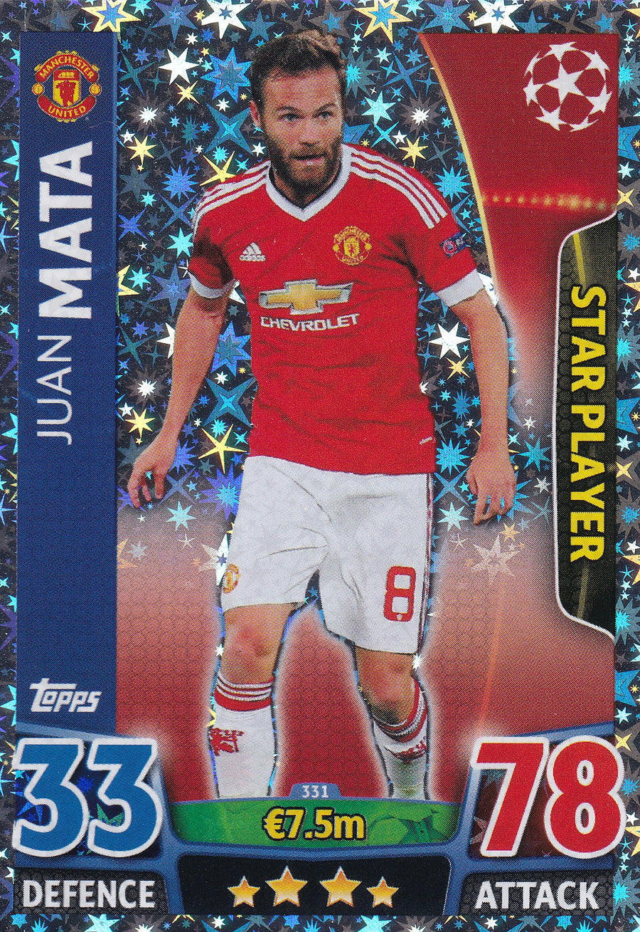 331. JUAN MATA - MANCHESTER UNITED - STAR PLAYER