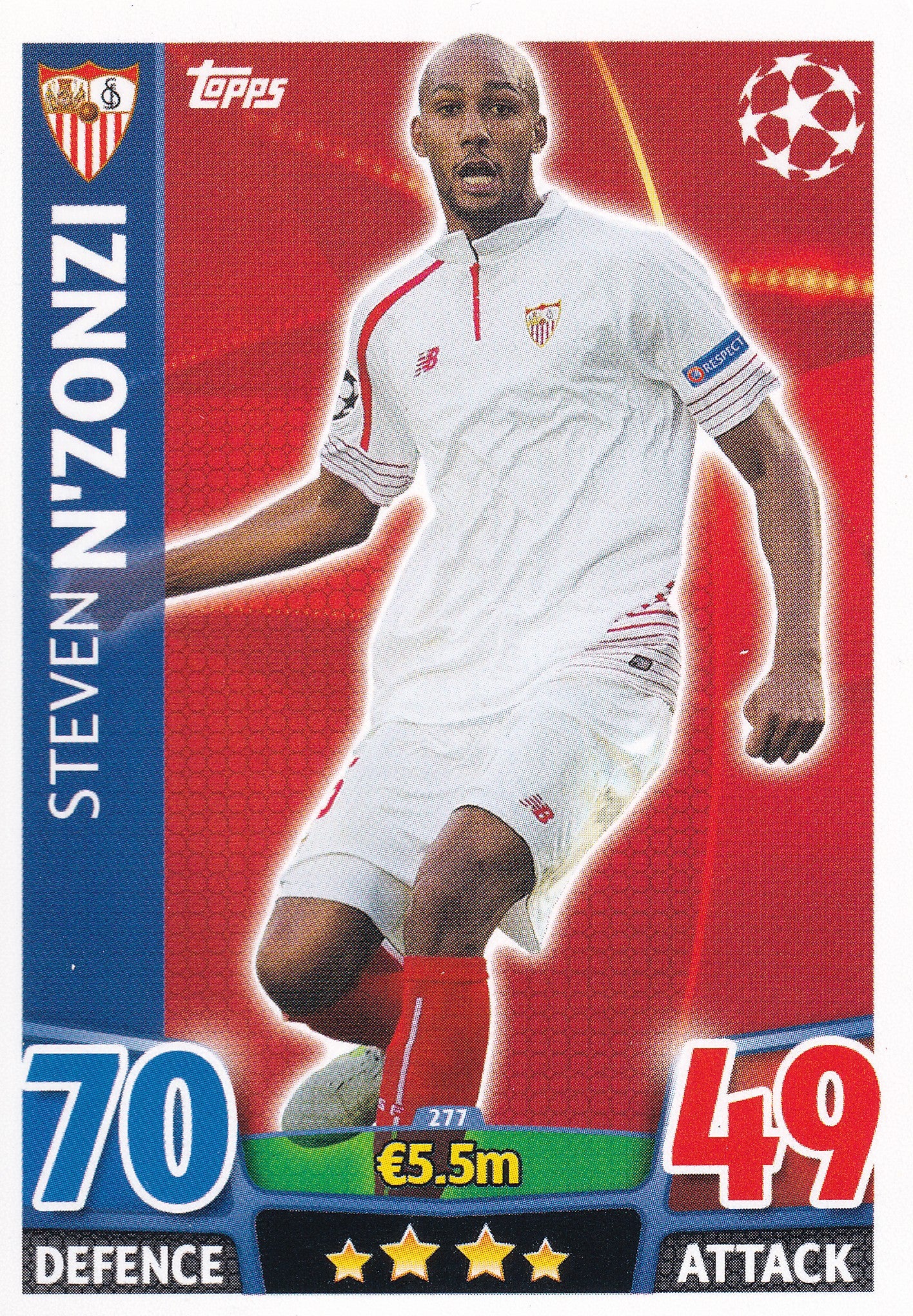 277. STEVEN N'ZONZI - SEVILLA