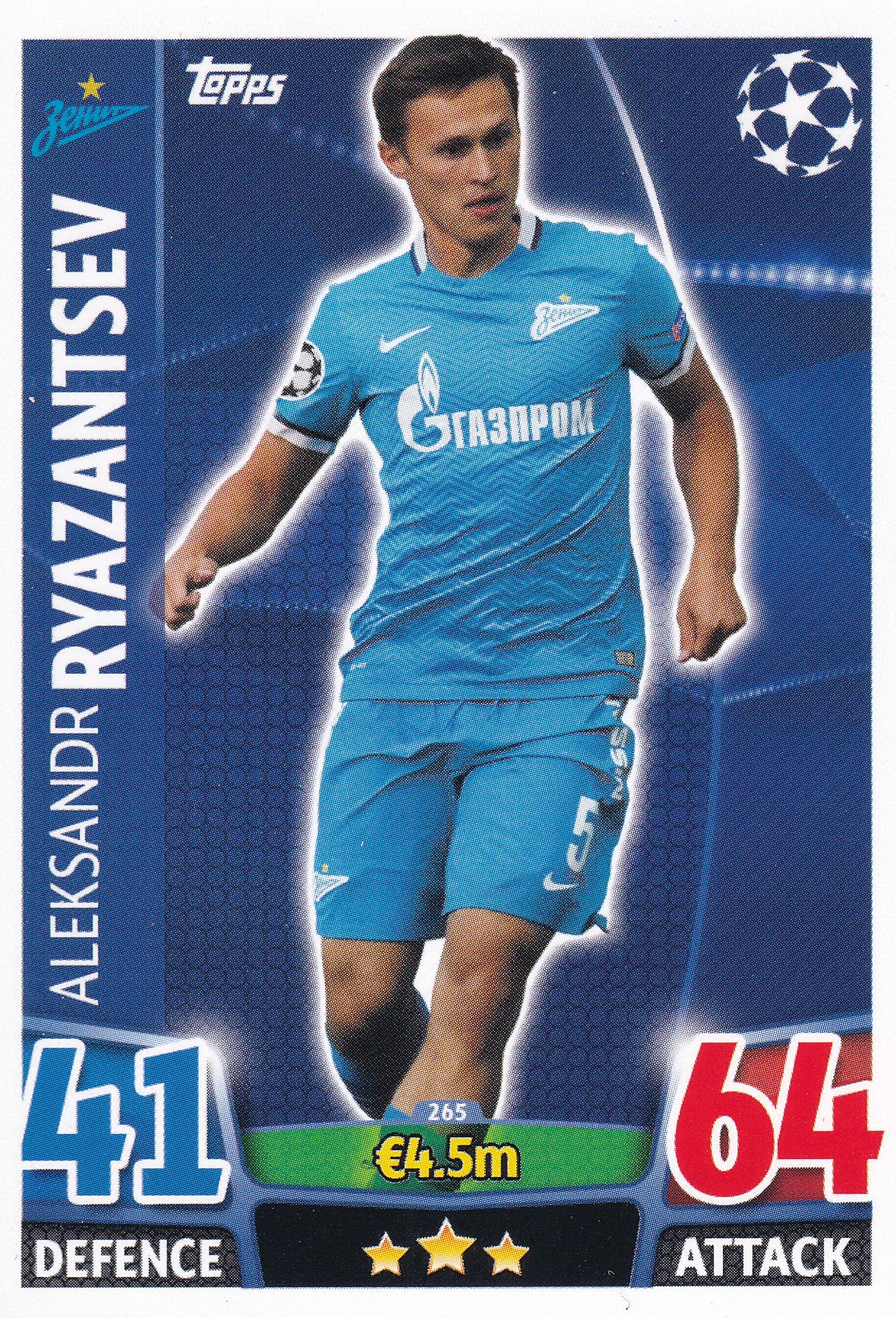 265. ALEKSANDR RYAZANTSEV - ZENIT