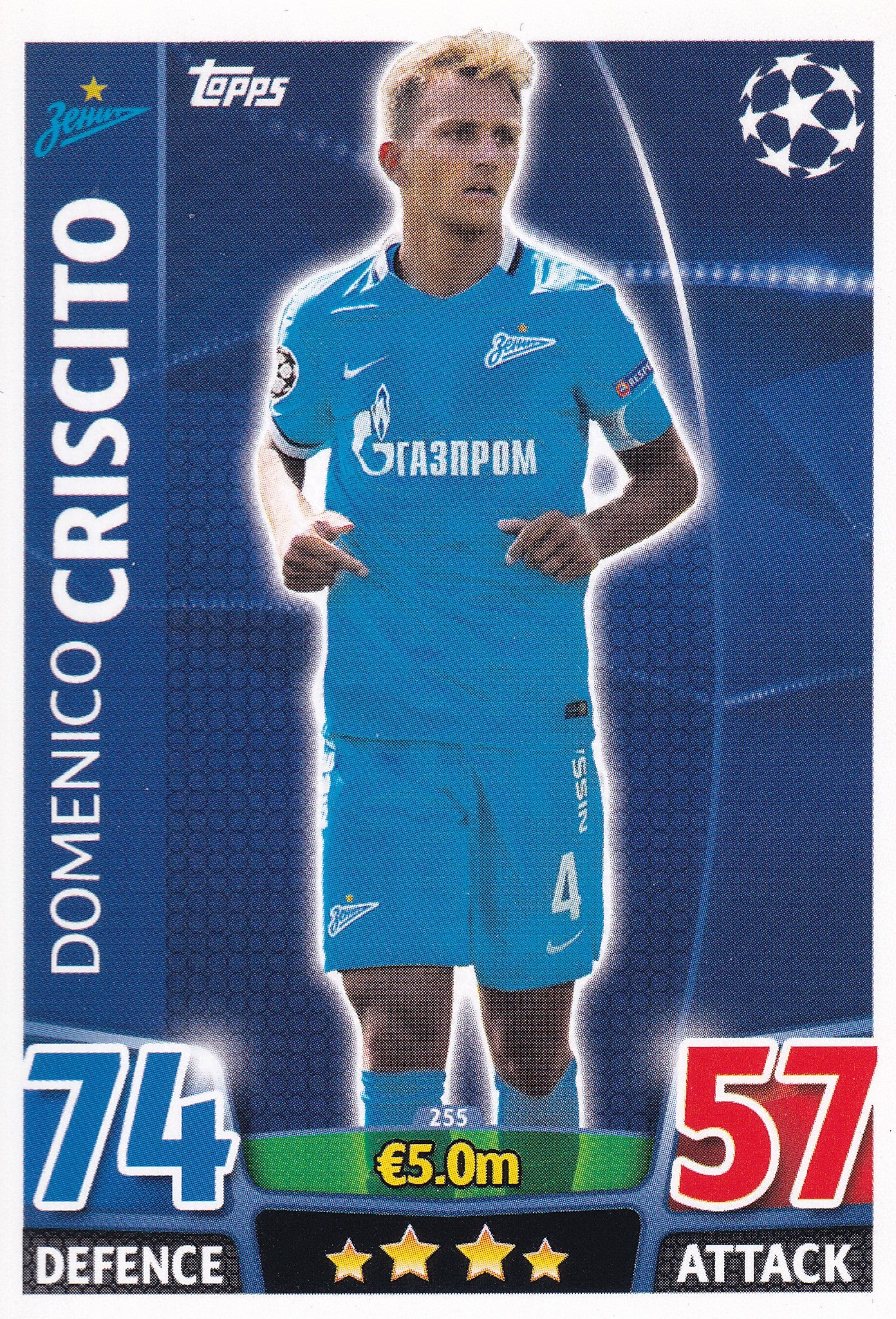 255. DOMENICO CRISCITO - ZENIT