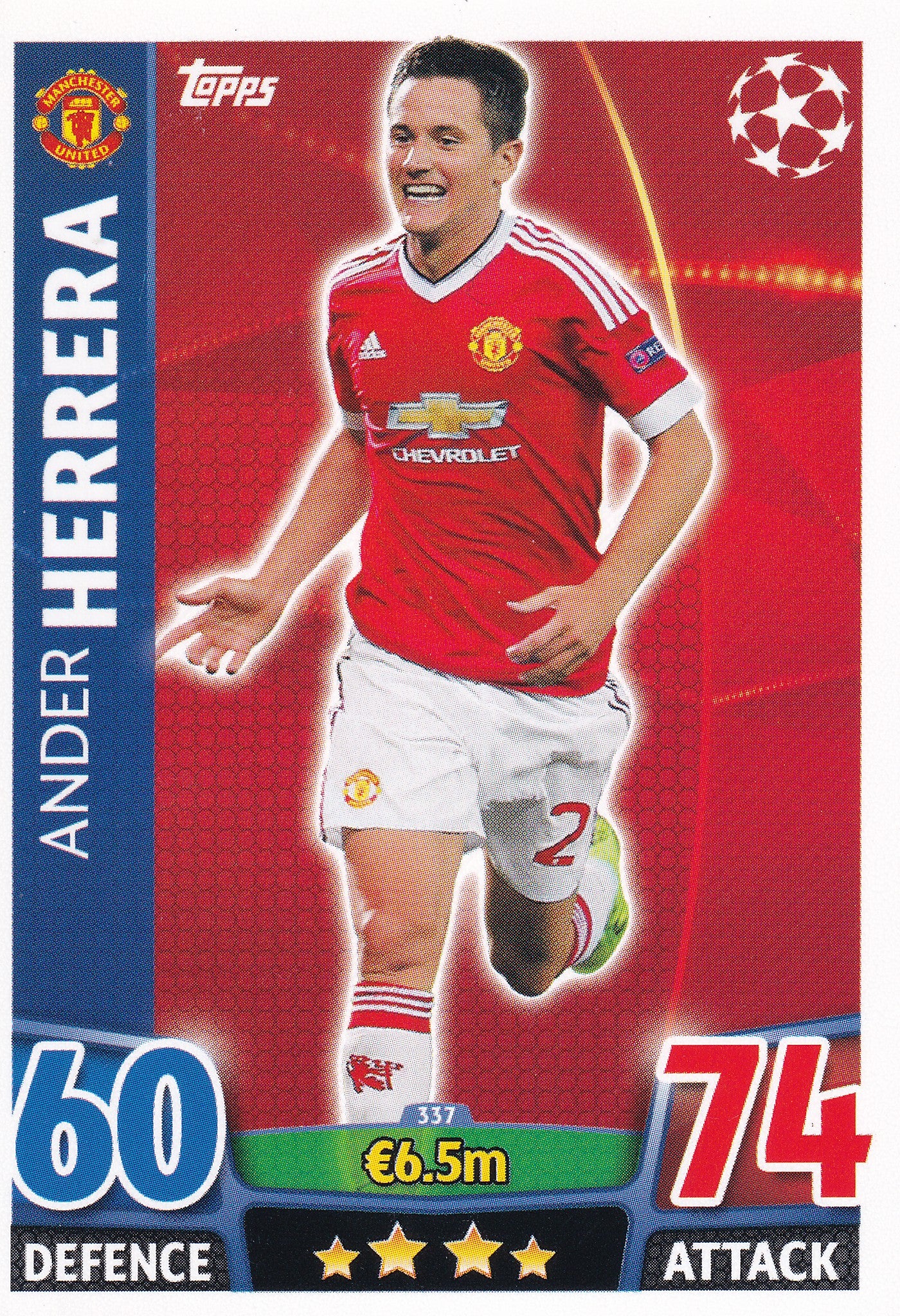 337. ANDER HERRERA - MANCHESTER UNITED