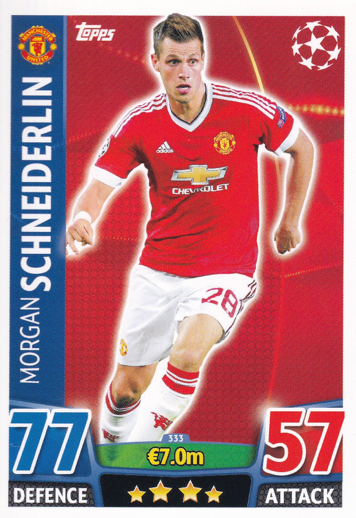 333. MORGAN SCHNEIDERLIN - MANCHESTER UNITED