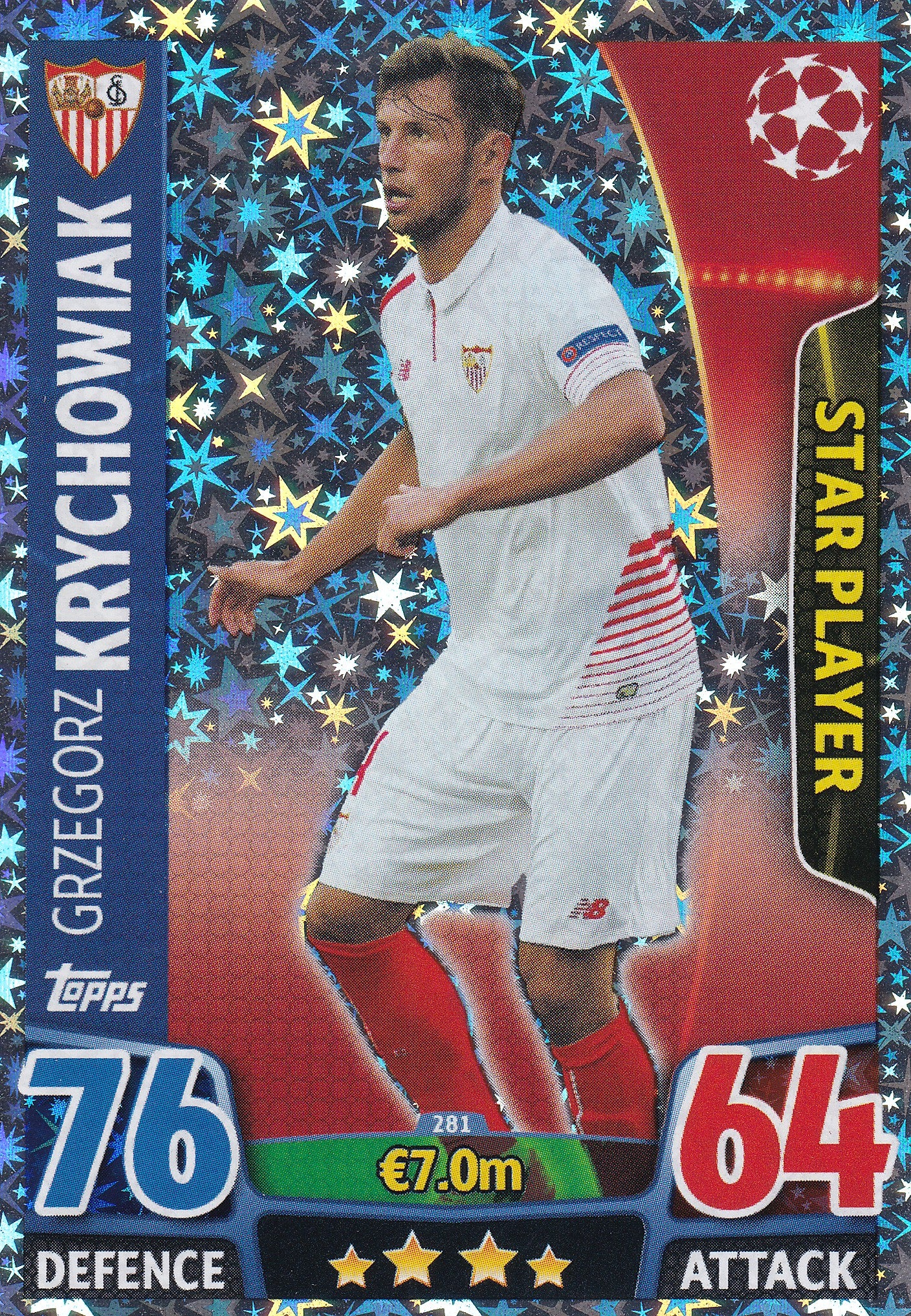 281. GRZEGORZ KRYCHOWIAK - SEVILLA - STAR PLAYER