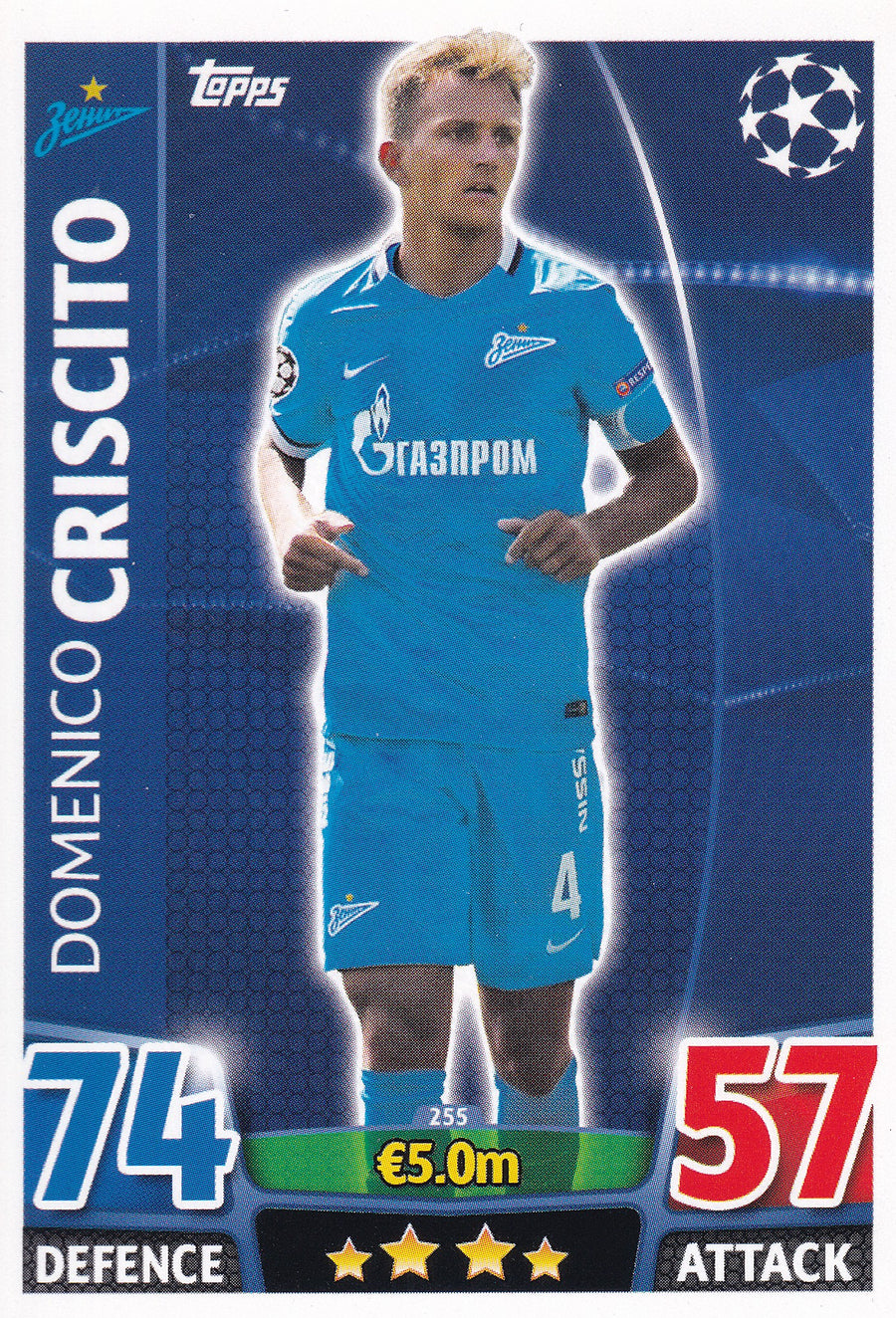 255. DOMENICO CRISCITO - ZENIT