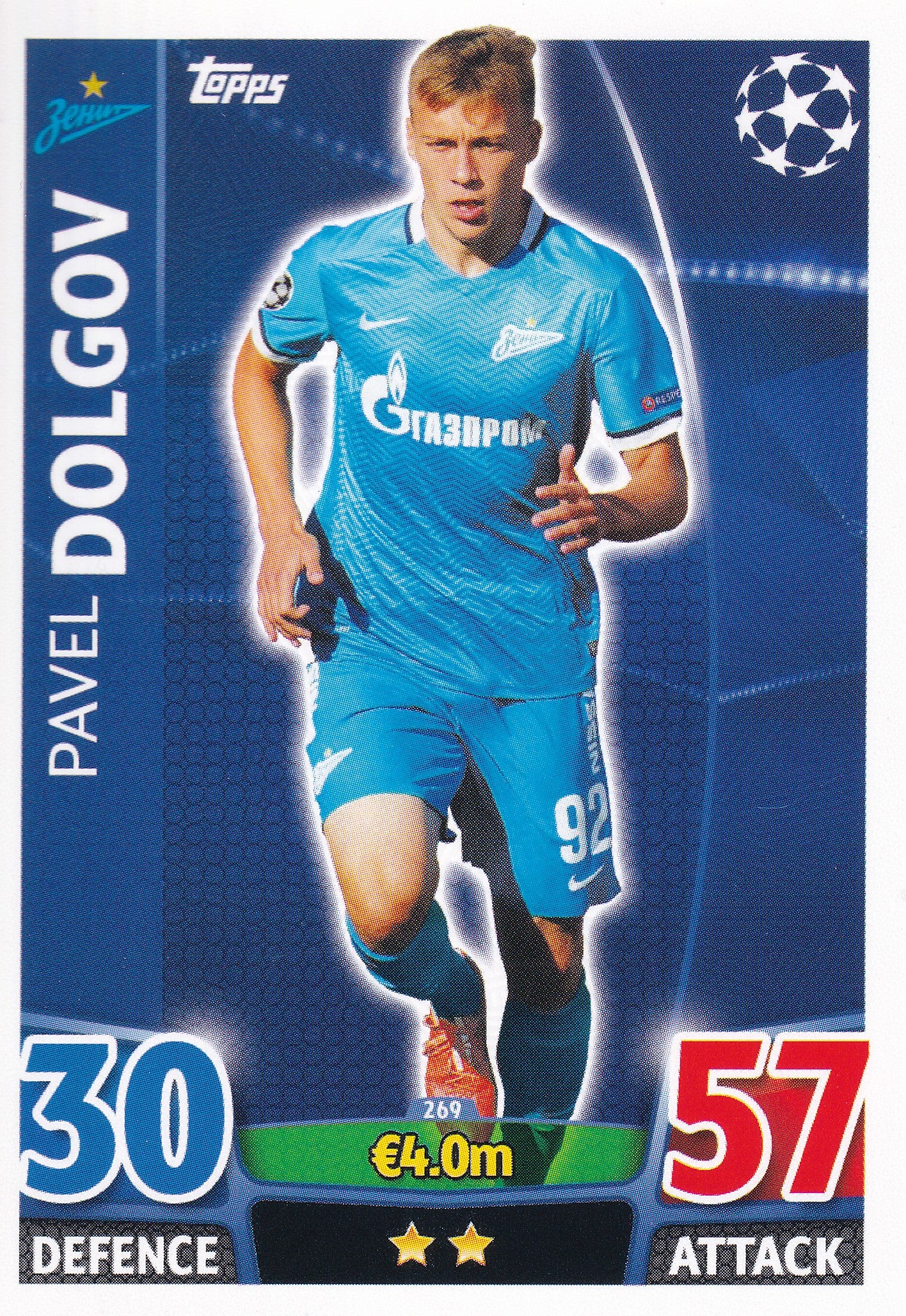 269. PAVEL DOLGOV - ZENIT