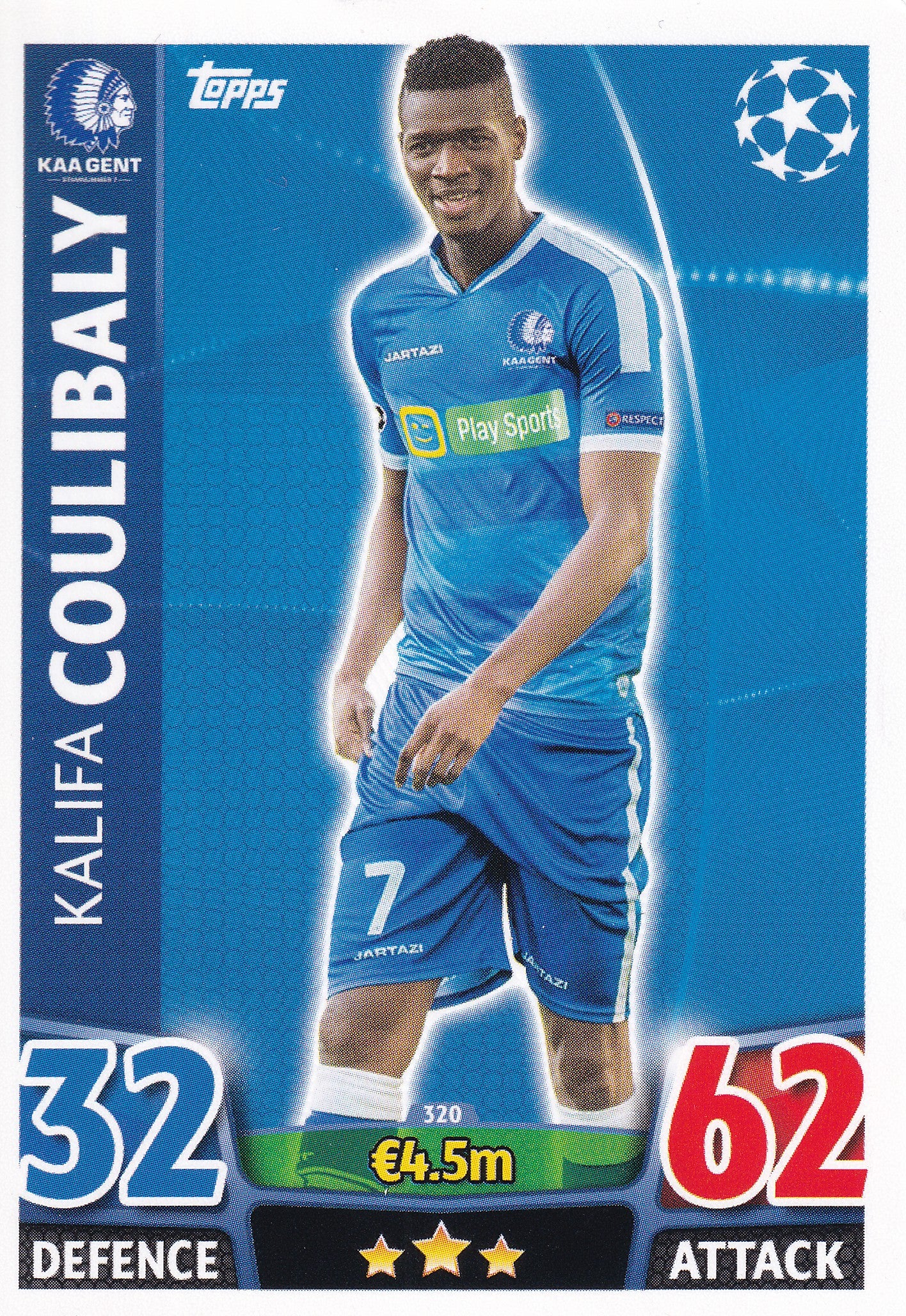 320. KALIFA COULIBALY - KAA GENT