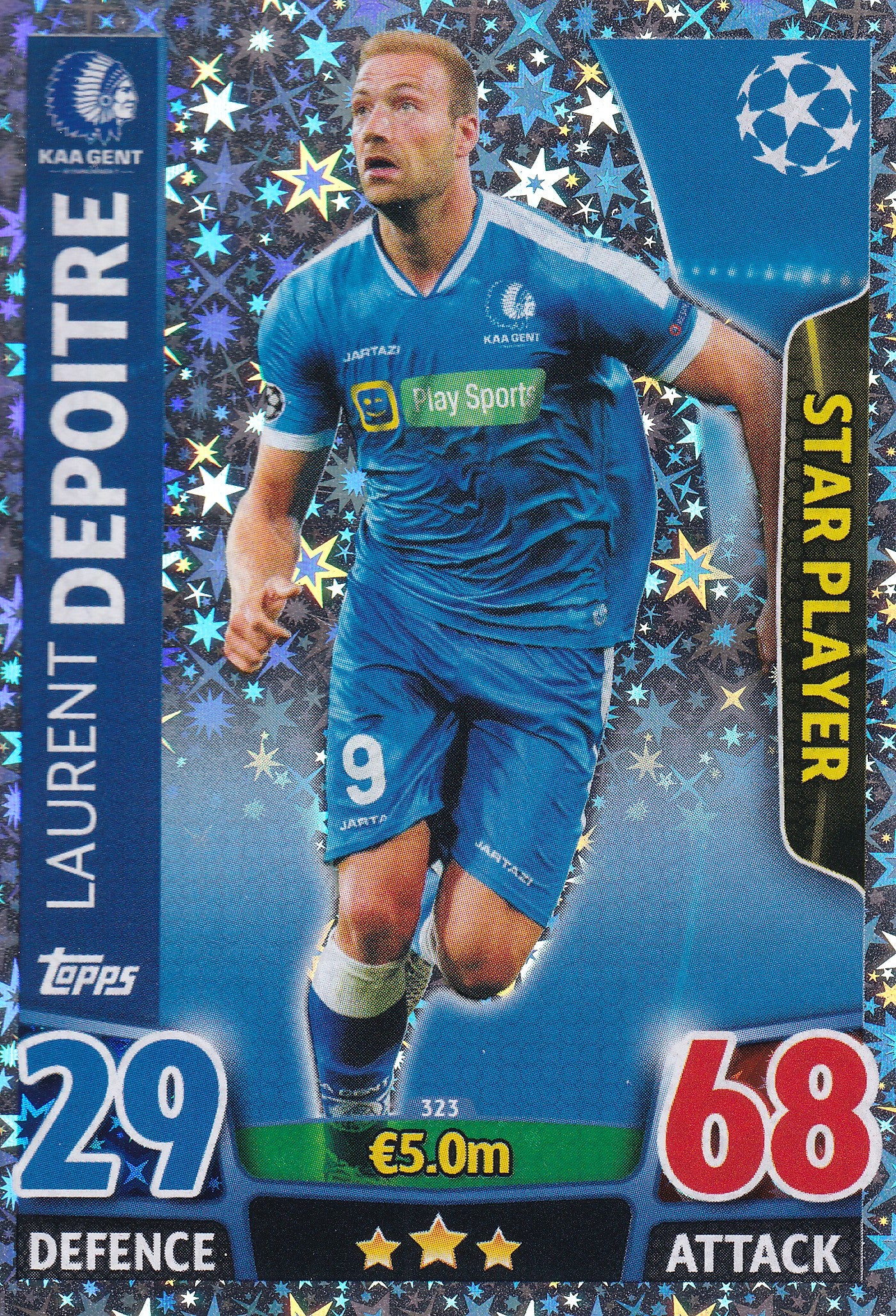 323. LAURENT DEPOITRE - KAA GENT - STAR PLAYER