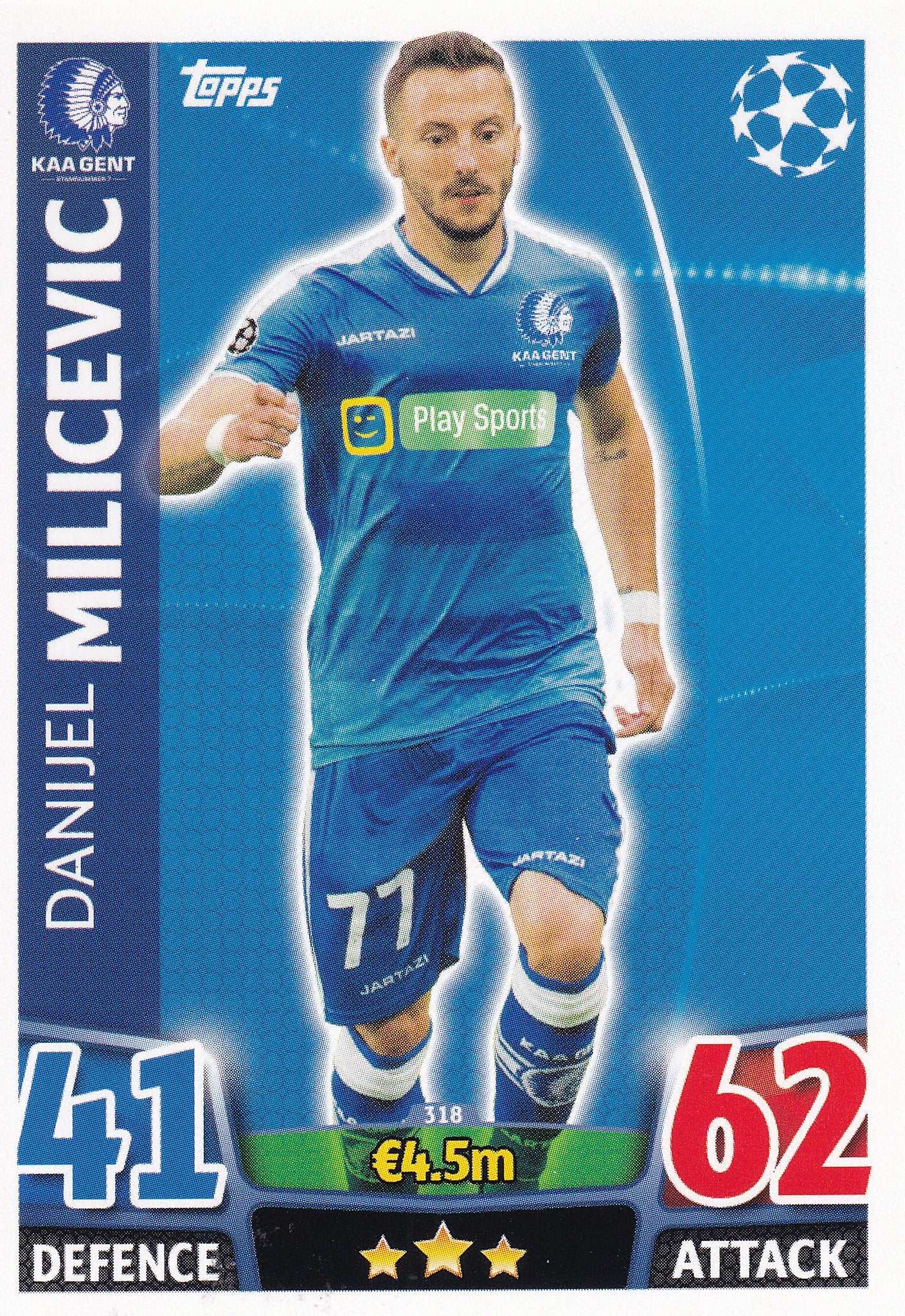 318. DANIJEL MILICEVIC - KAA GENT