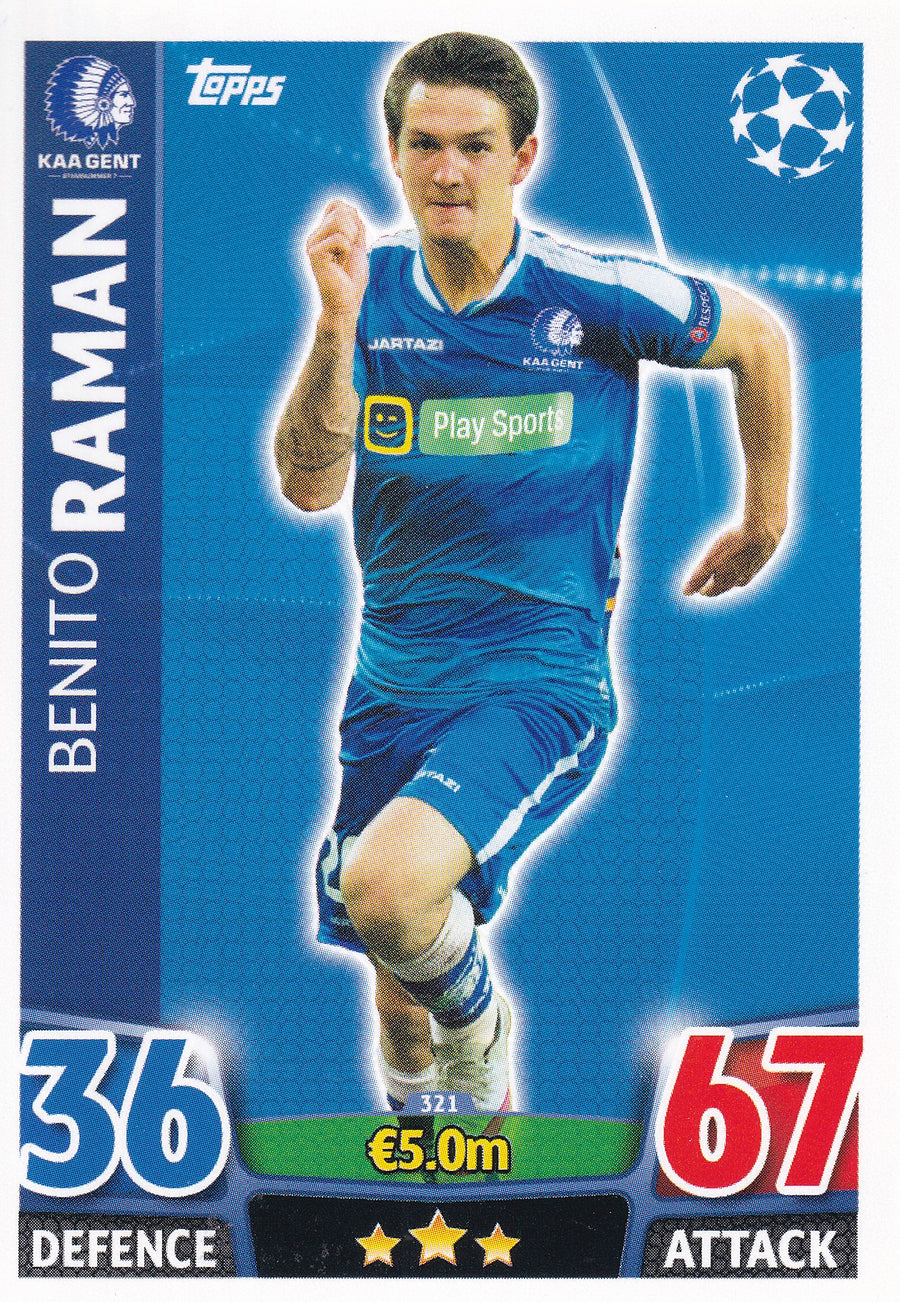 321. BENITO RAMAN - KAA GENT