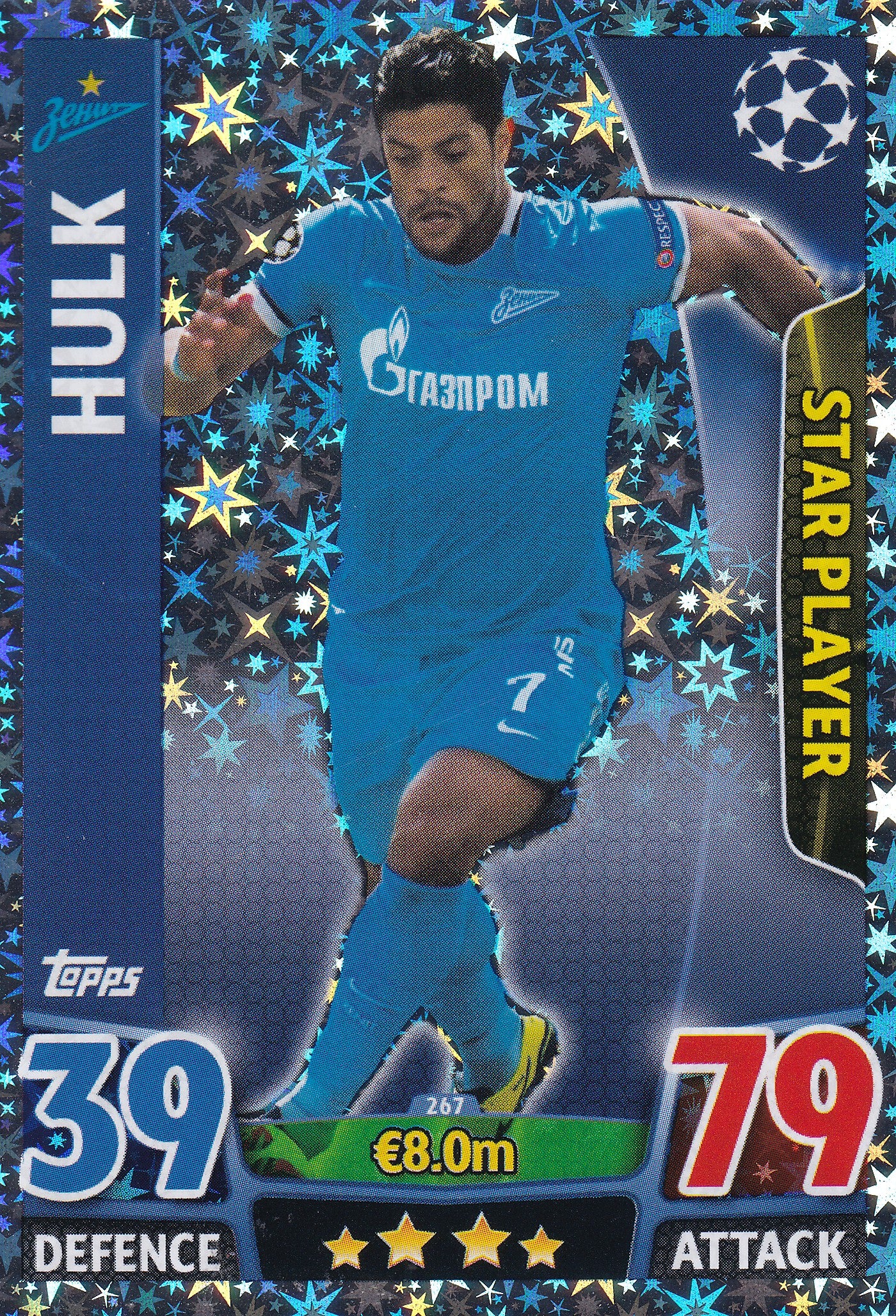 267. HULK - ZENIT - STAR PLAYER