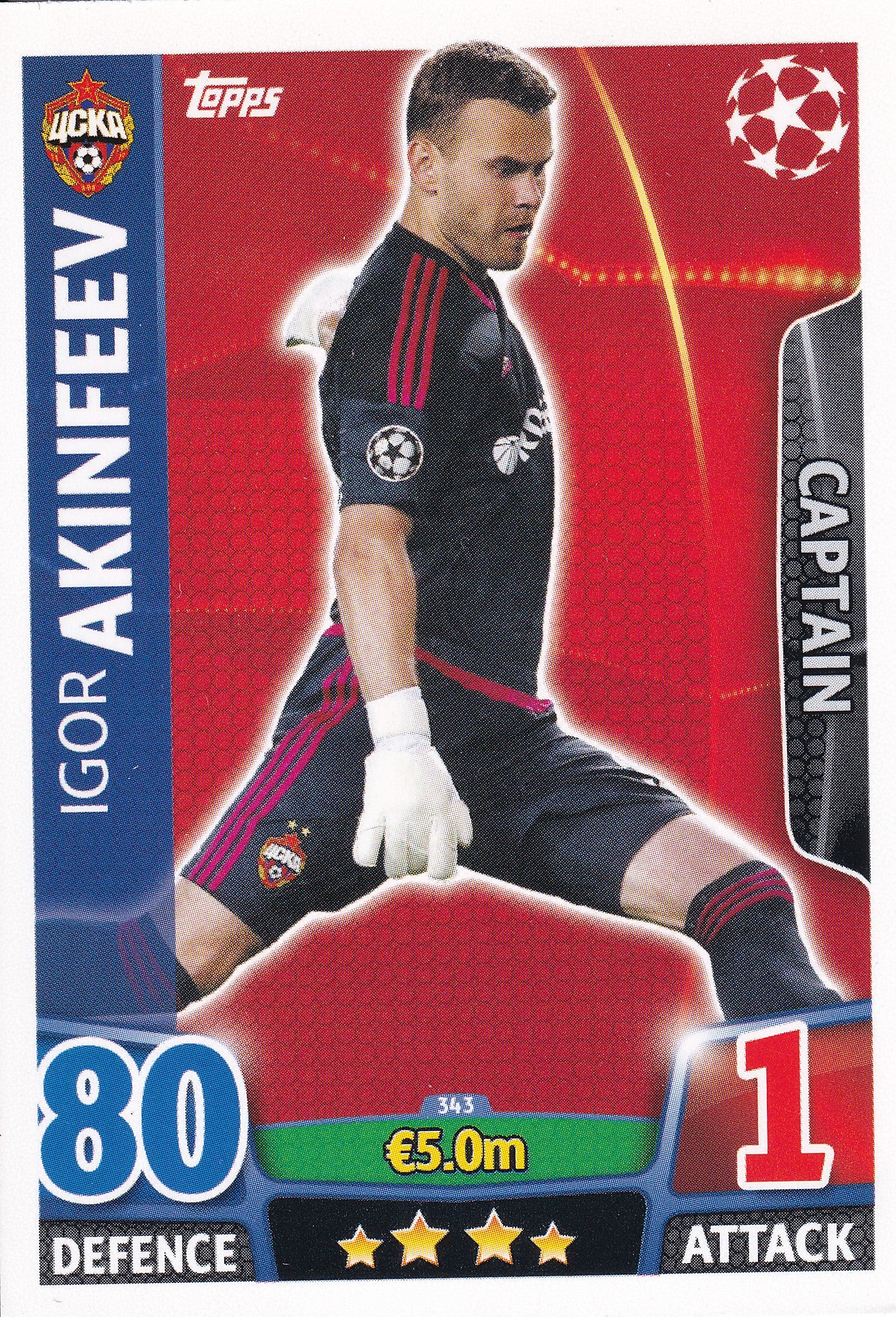 343. IGOR AKINFEEV - CSKA MOSKVA