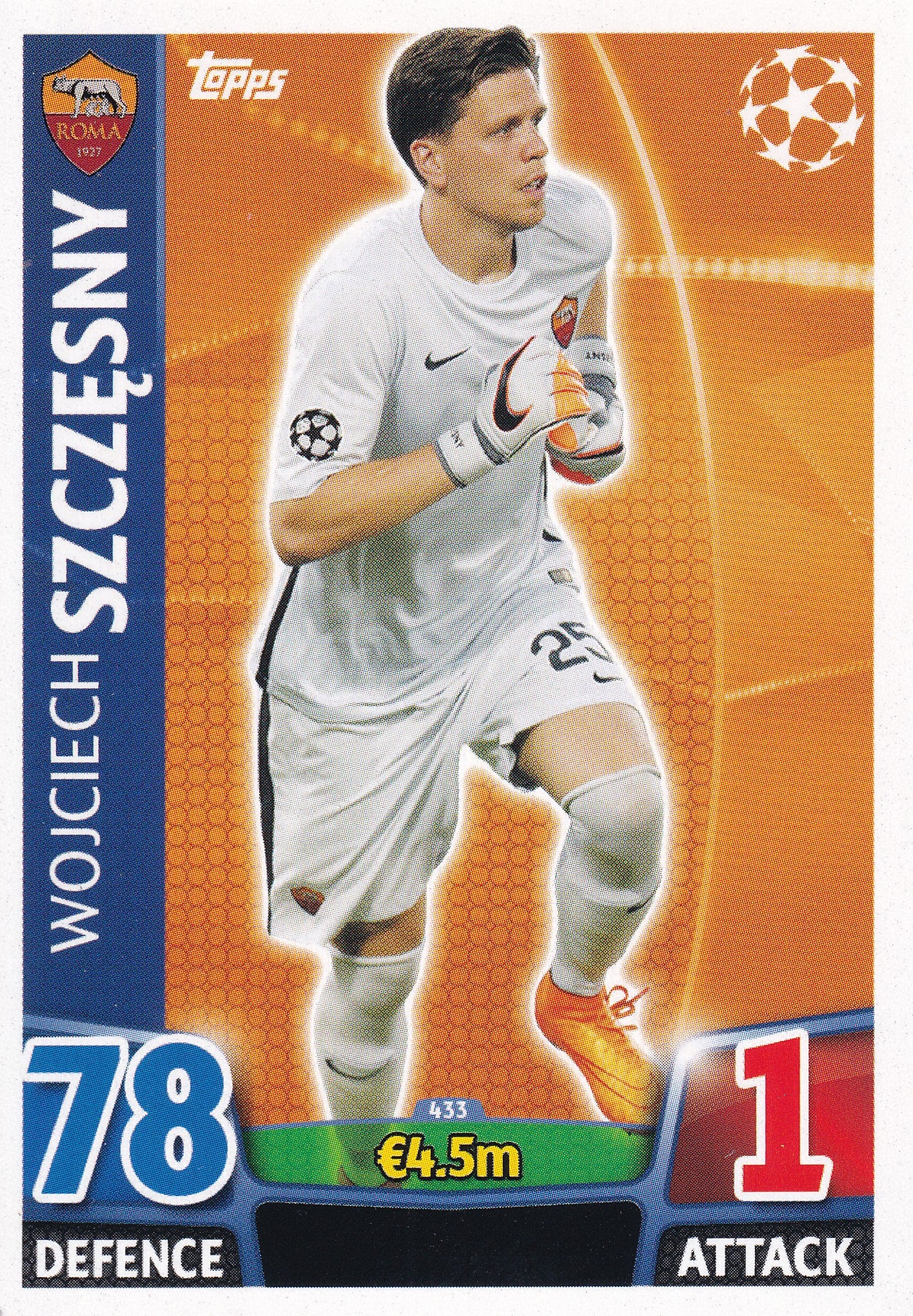 433. WOJCIECH SZCZESNY - AS ROMA