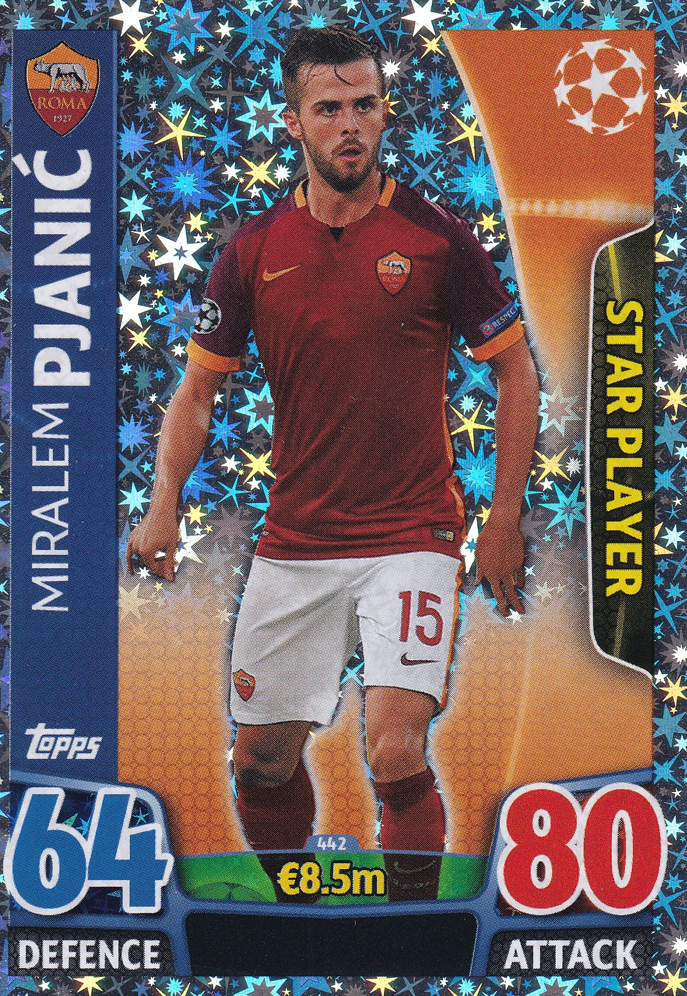 442. MIRALEM PJANIC - AS ROMA - STAR PLAYER