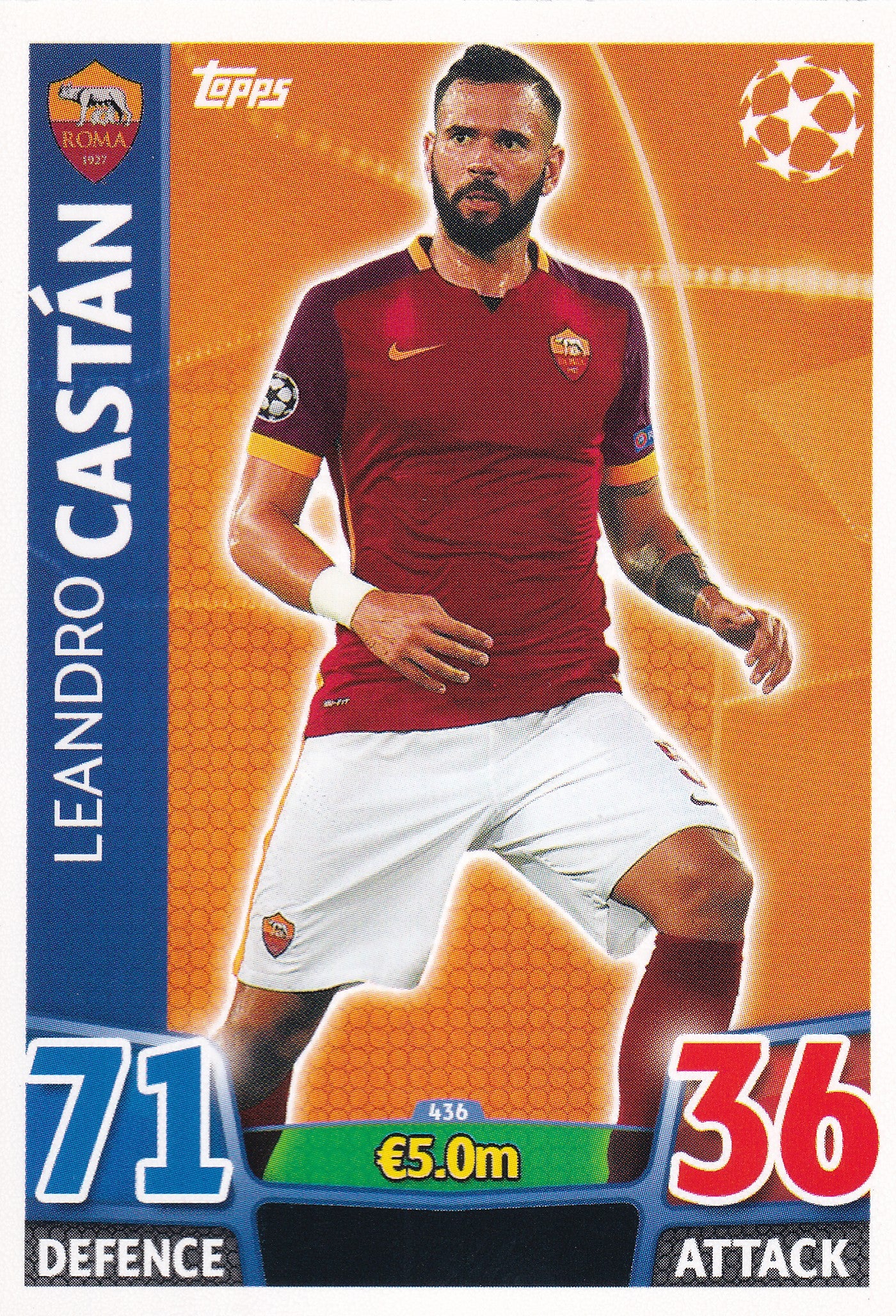 436. LEANDRO CASTAN - AS ROMA