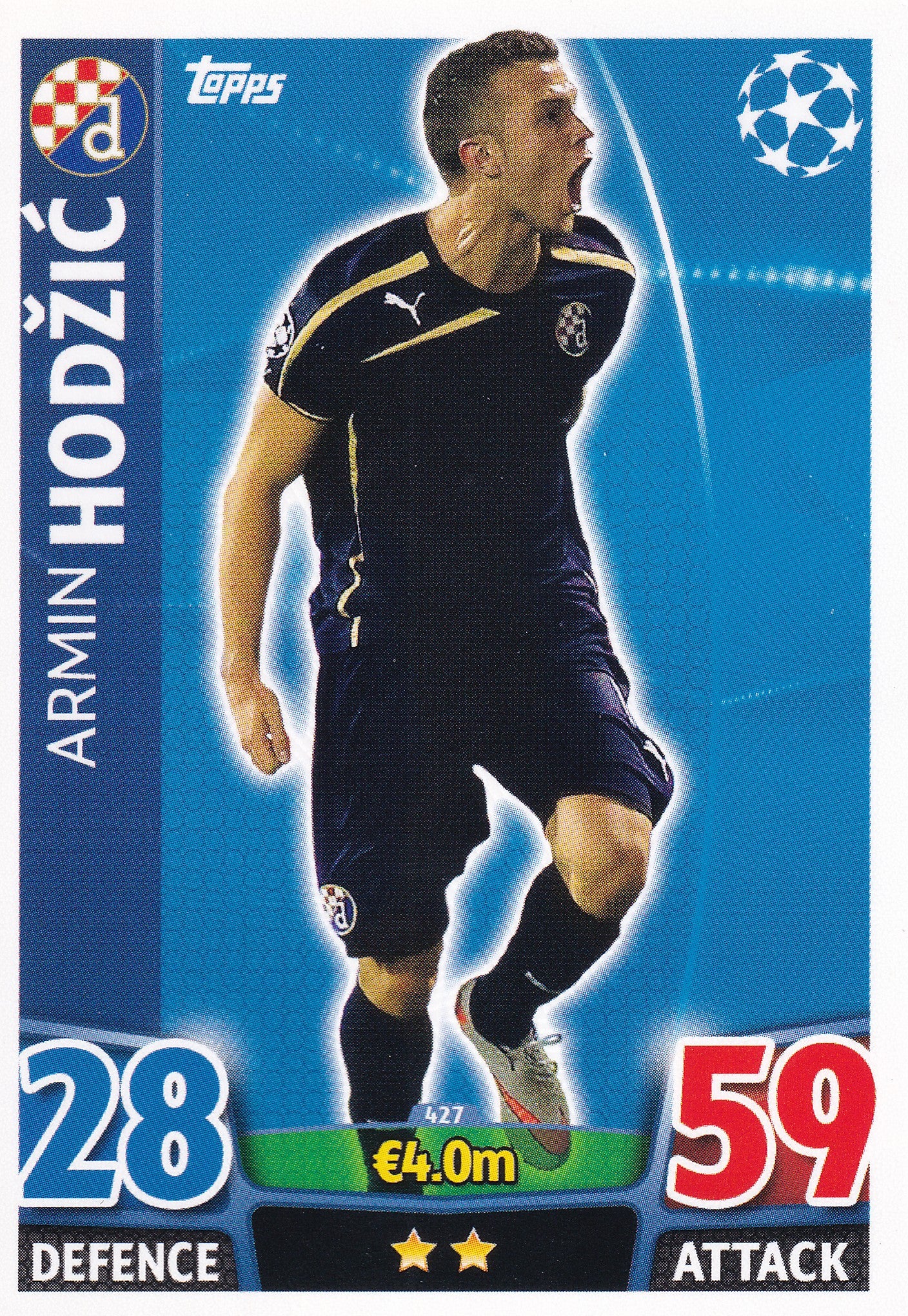 427. ARMIN HODZIC - DYNAMO ZAGREB