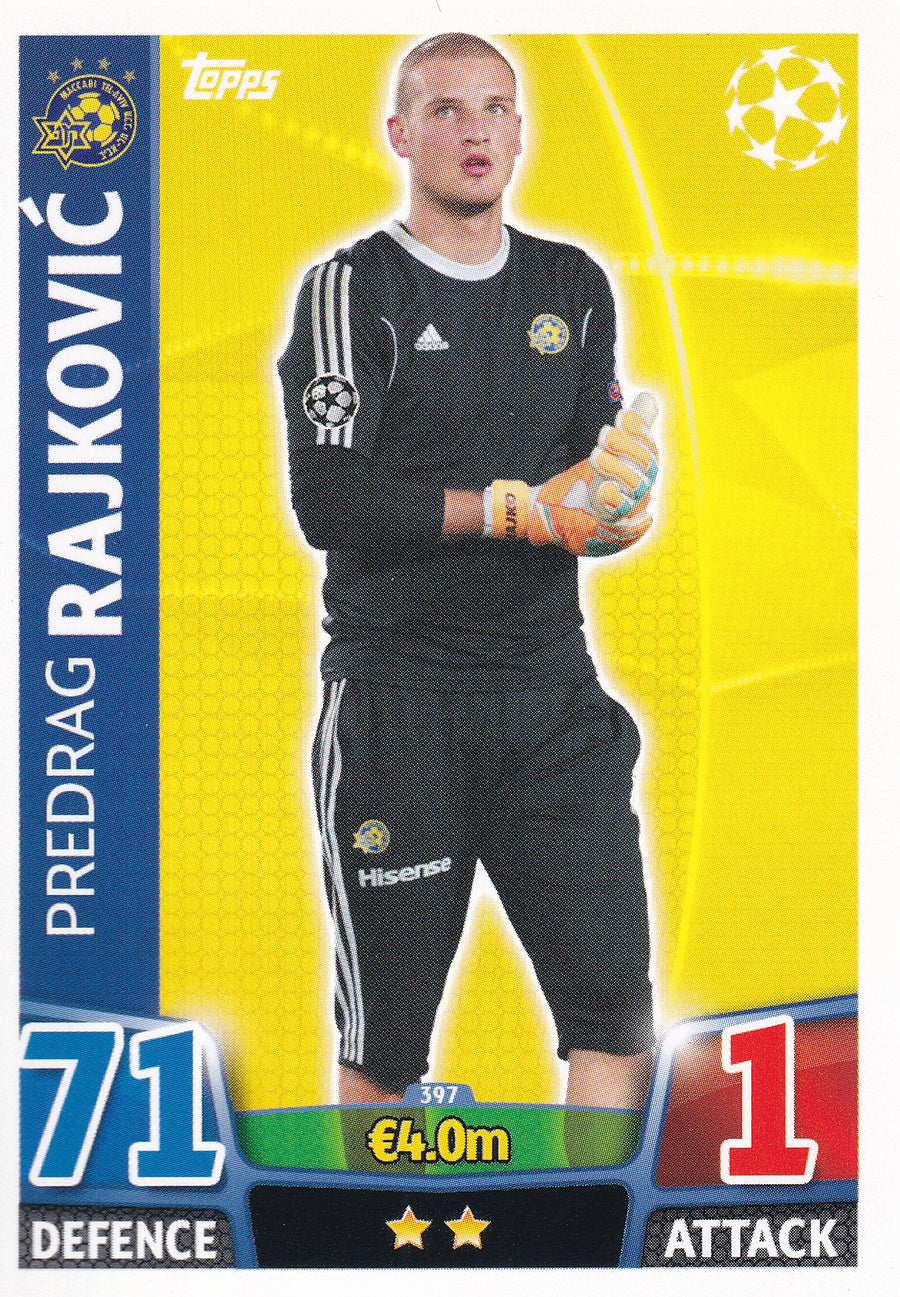 397. PREDRAG RAJKOVIC - MACABI TEL-AVIV