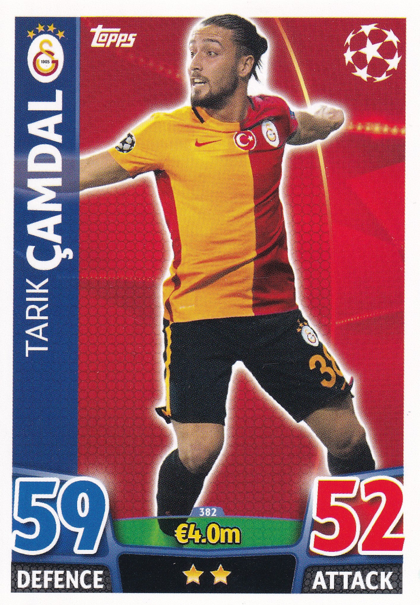 382. TARIK CAMDAL - GALATASARAY