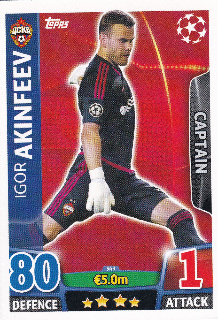 343. IGOR AKINFEEV - CSKA MOSKVA