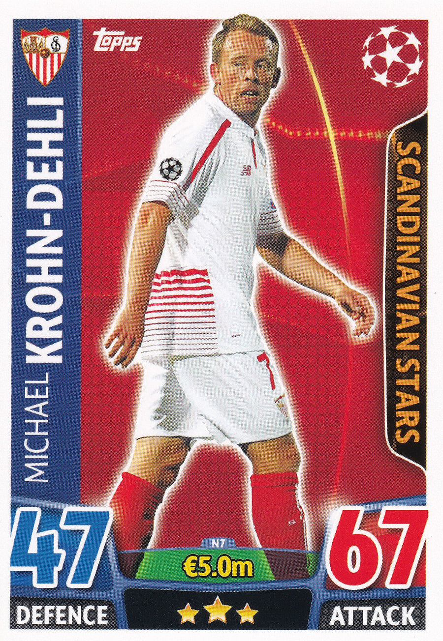 N-07. LUUK DE JONG - SEVILLA - SCANDINAVIAN STARS