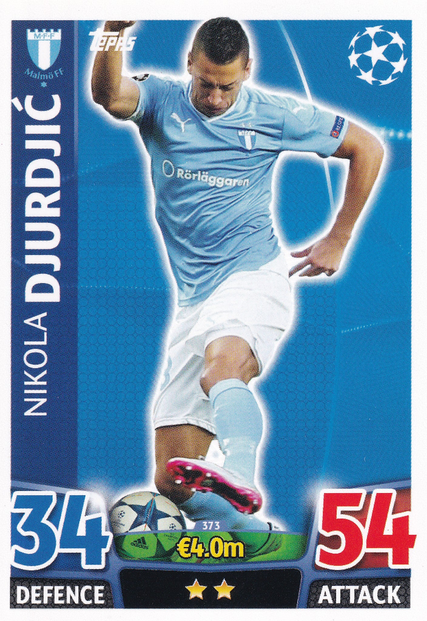373. NIKOLA DJURDJIC - MALMÖ FF