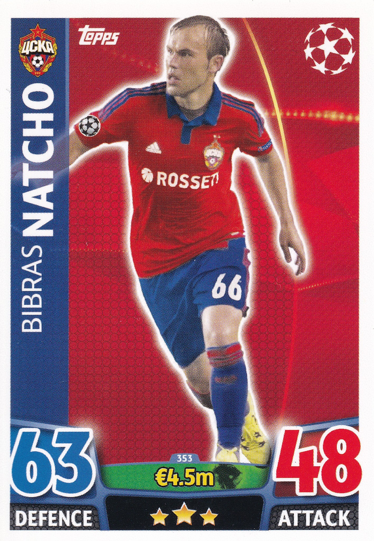 353. BIBRAS NATCHO - CSKA MOSKVA