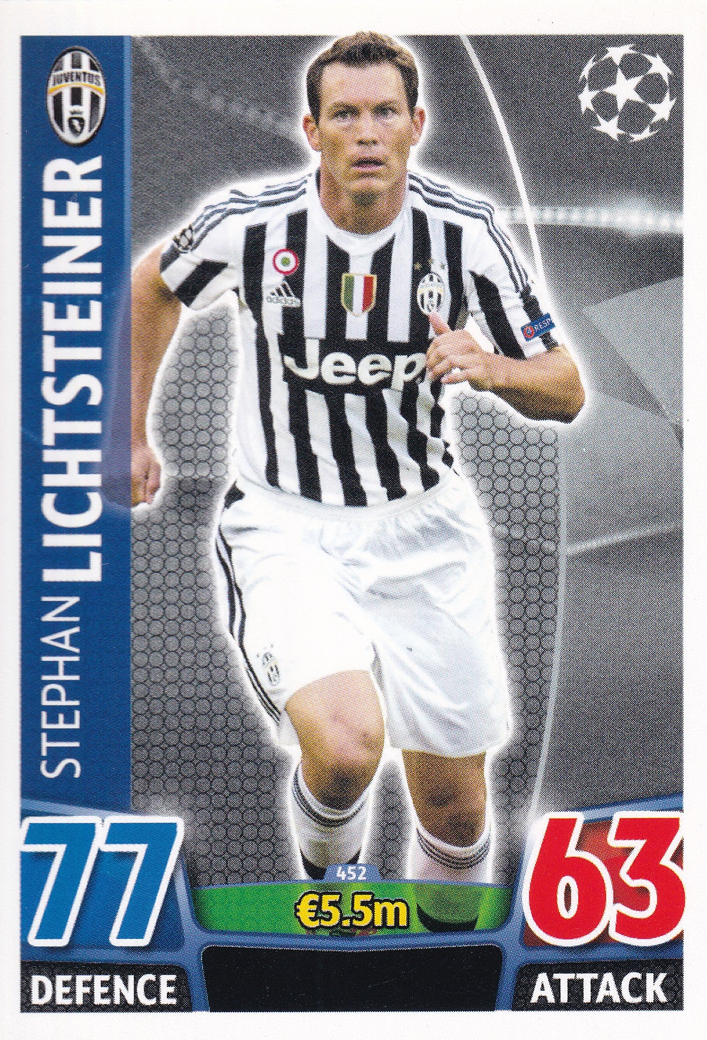 452. STEPHAN LICHTSTEINER - JUVENTUS