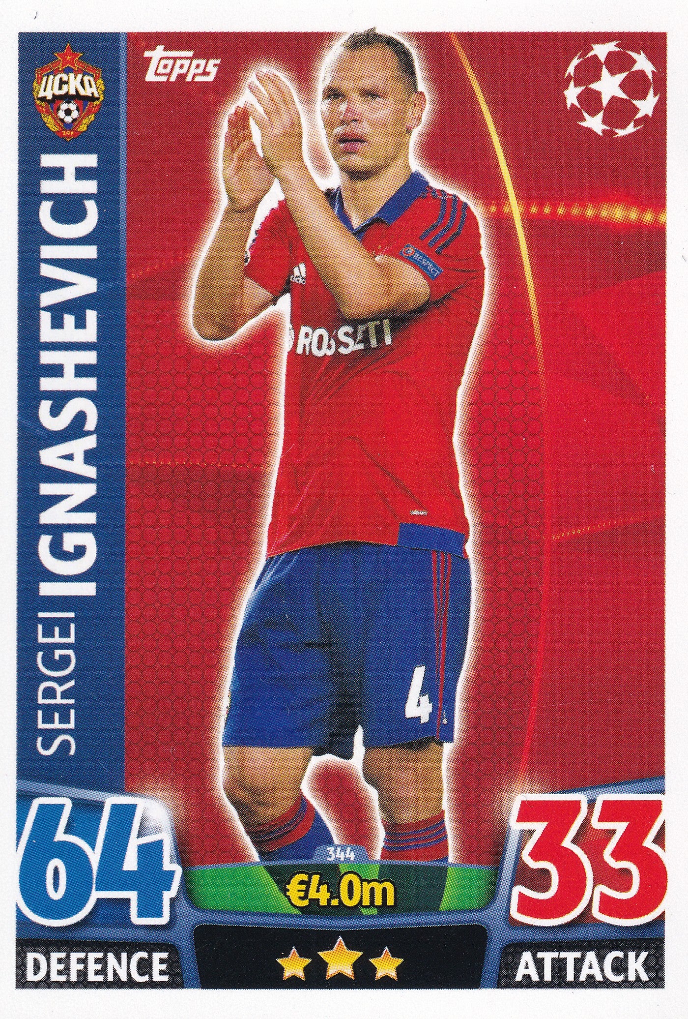 344. SERGEI IGNASHEVICH - CSKA MOSKVA