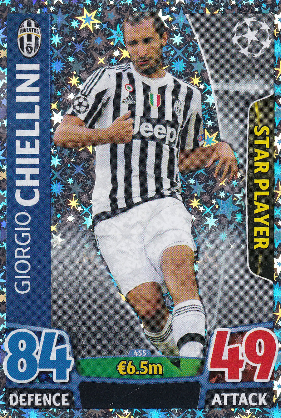 455. GIORGIO CHIELLINI - JUVENTUS - STAR PLAYER