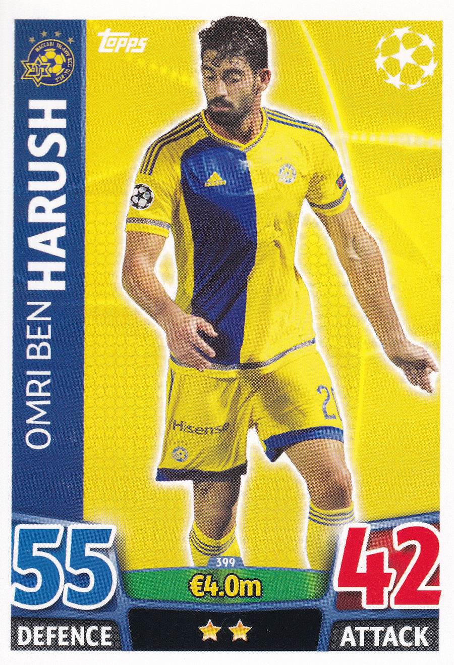 399. OMRI BEN HARUSH - MACABI TEL-AVIV