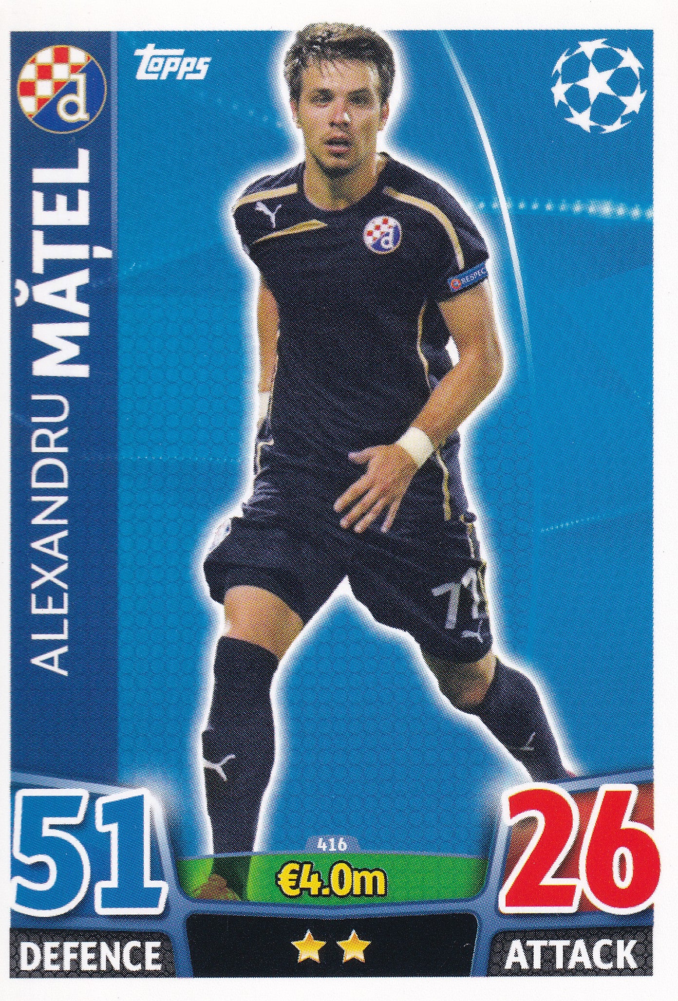 416. ALEXANDRU MATEL - DYNAMO ZAGREB