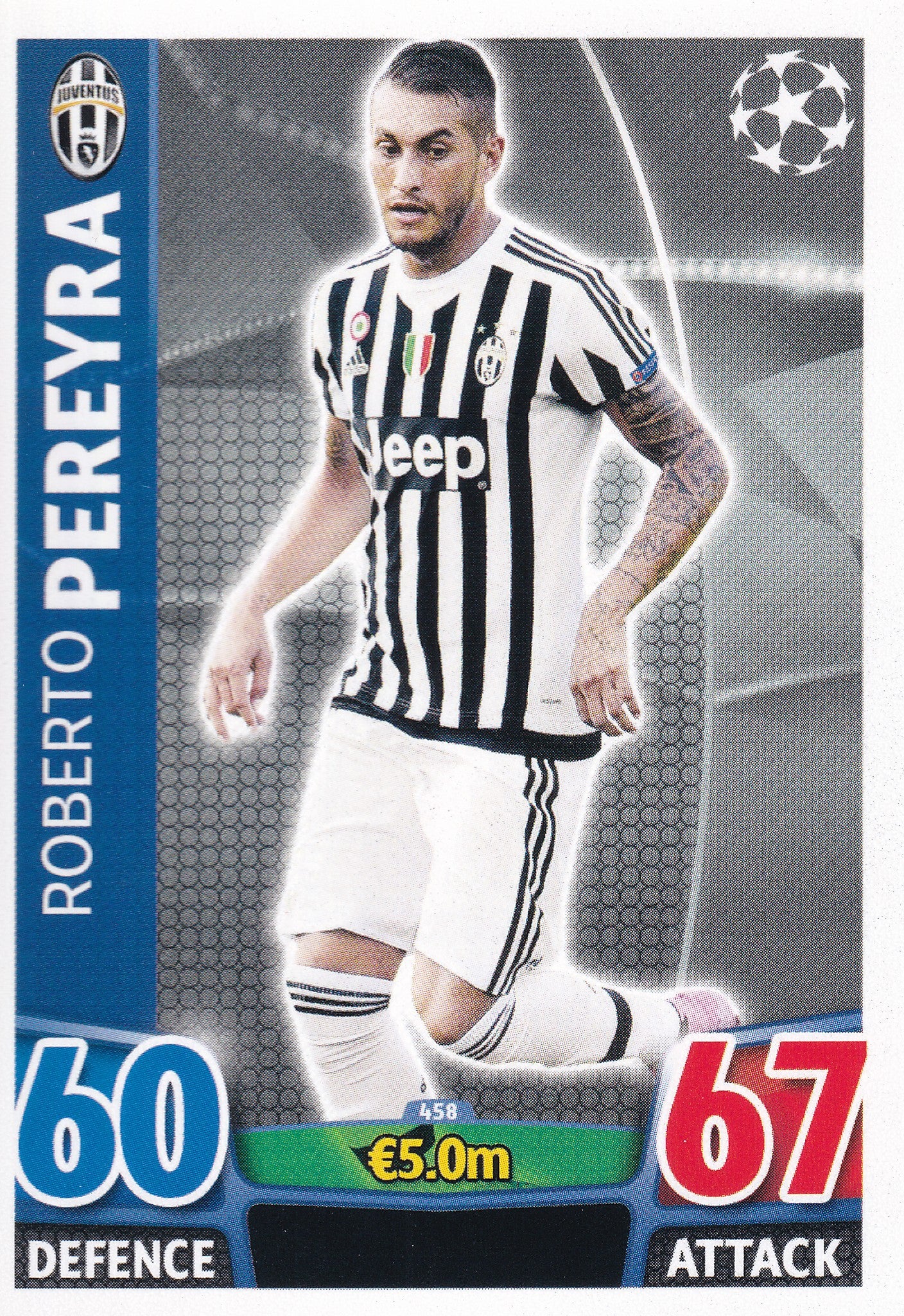 458. ROBERT PEREYRA - JUVENTUS
