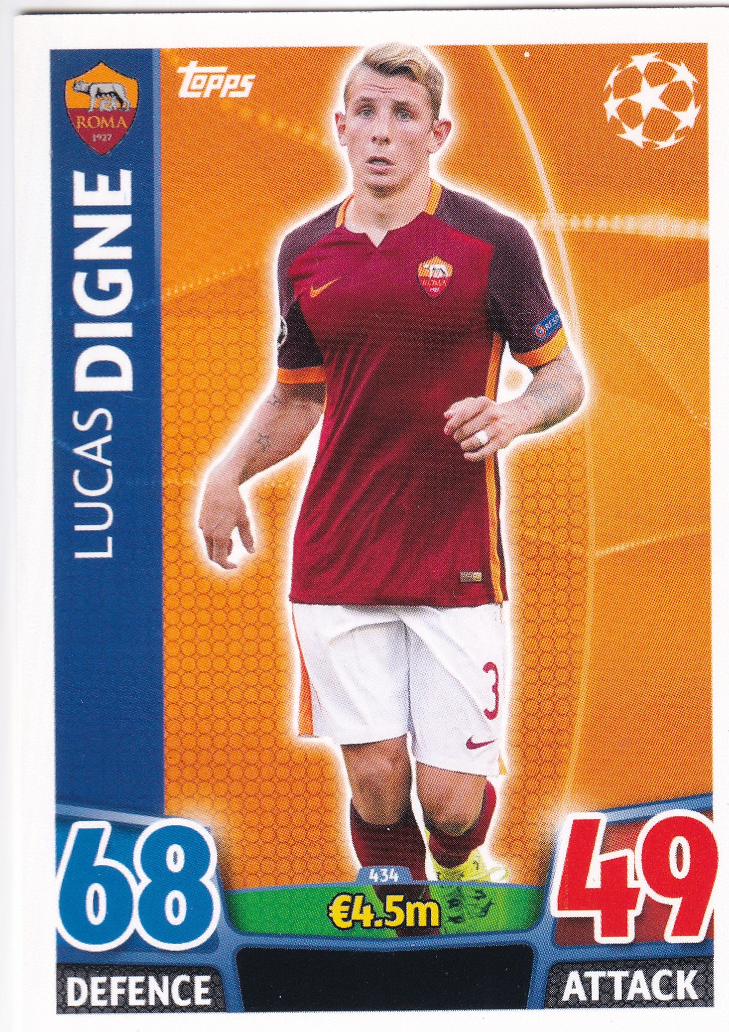 434. LUCAS DIGNE - AS ROMA