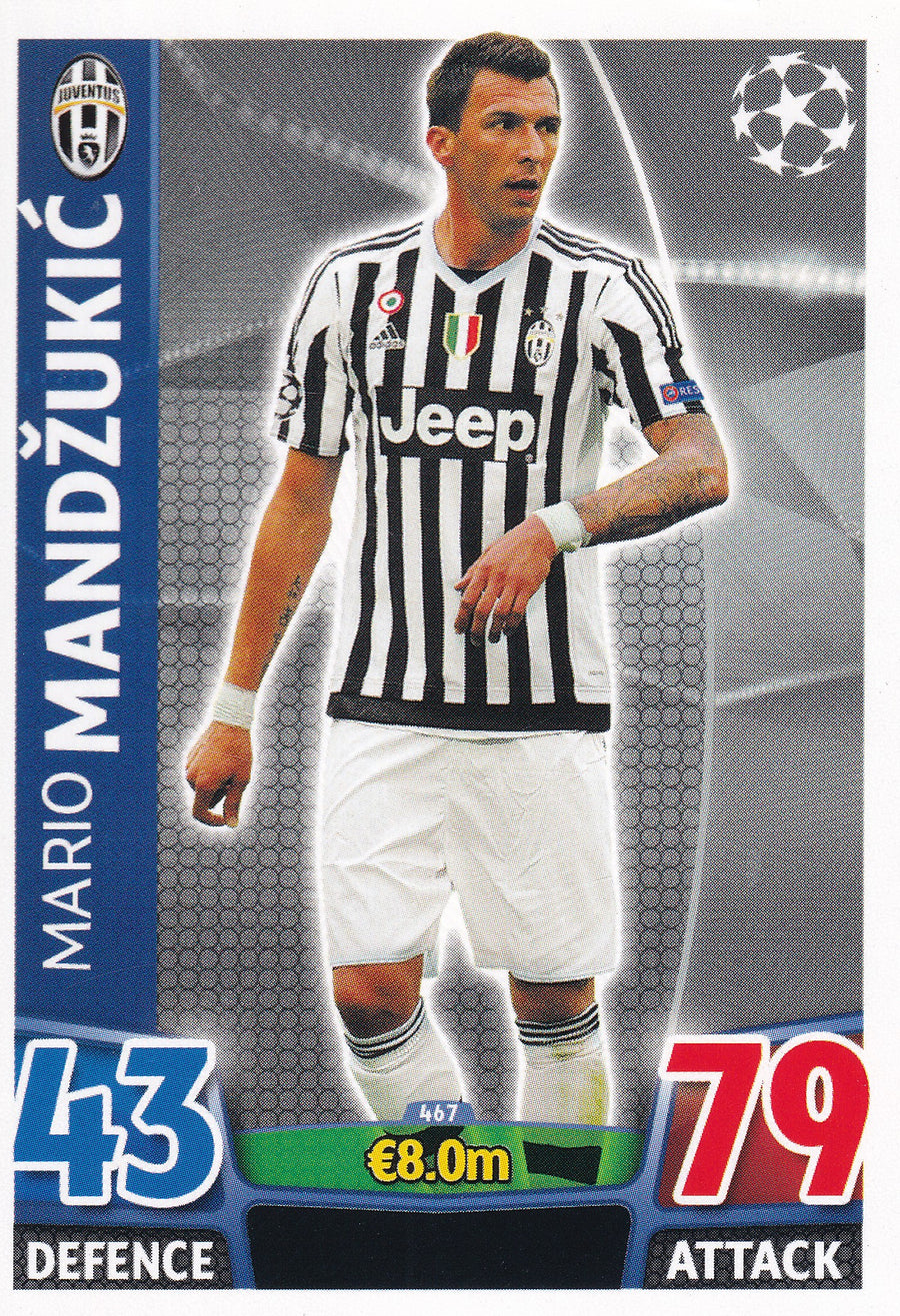 467. MARIO MANDZUKIC - JUVENTUS