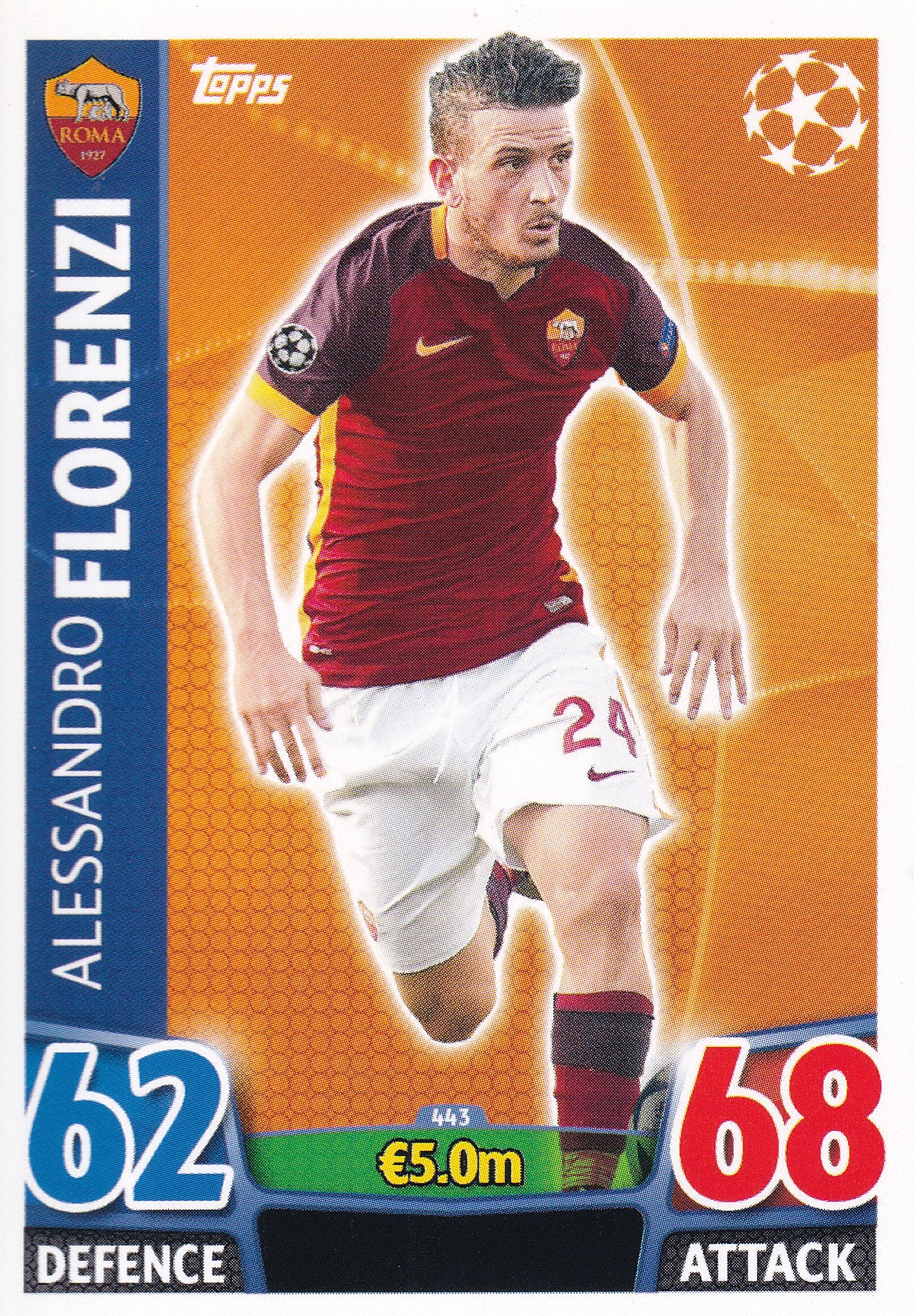 443. ALESSANDRO FLORENZI - AS ROMA