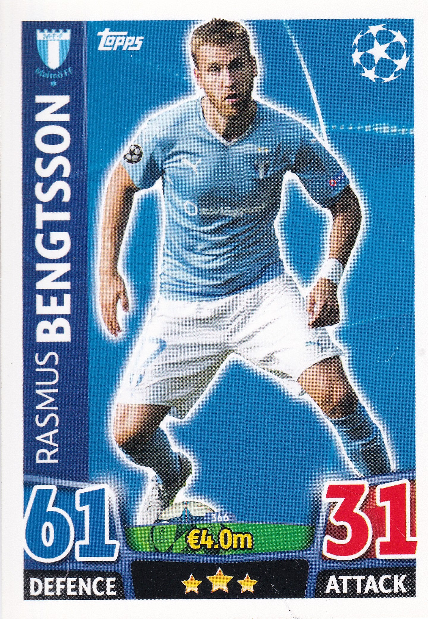 366. RASMUS BENGTSSON - MALMÖ FF