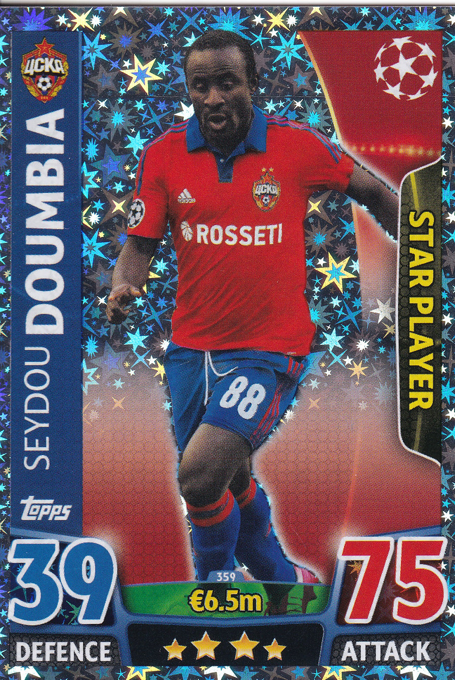 359. SEYDOU DOUMBIA - CSKA MOSKVA - STAR PLAYER