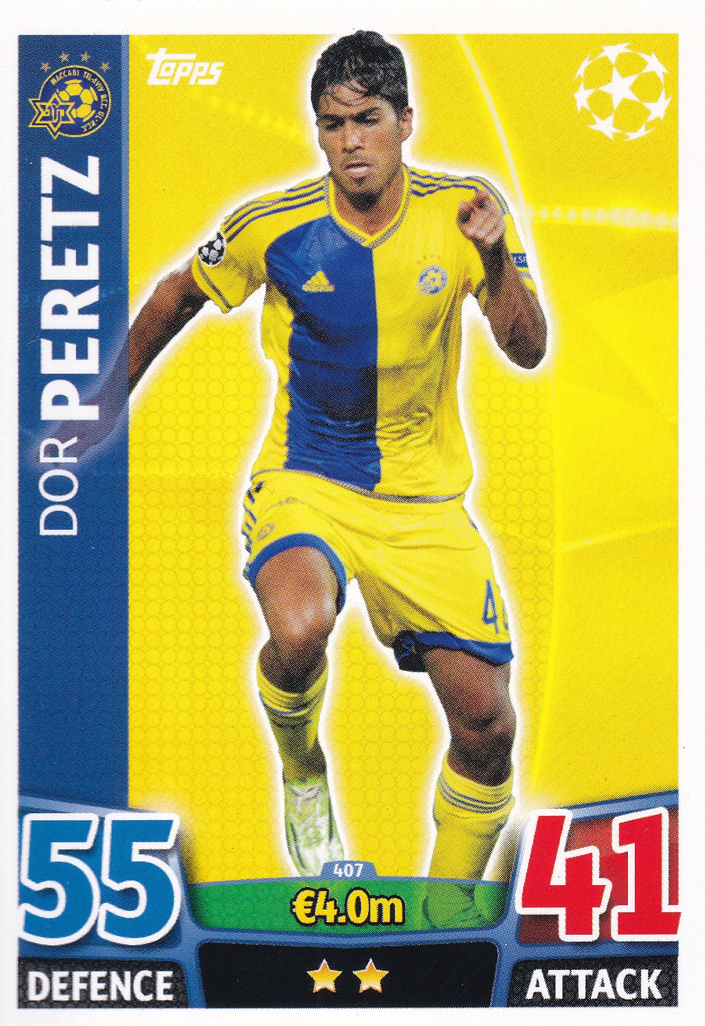 407. DOR PERETZ - MACABI TEL-AVIV
