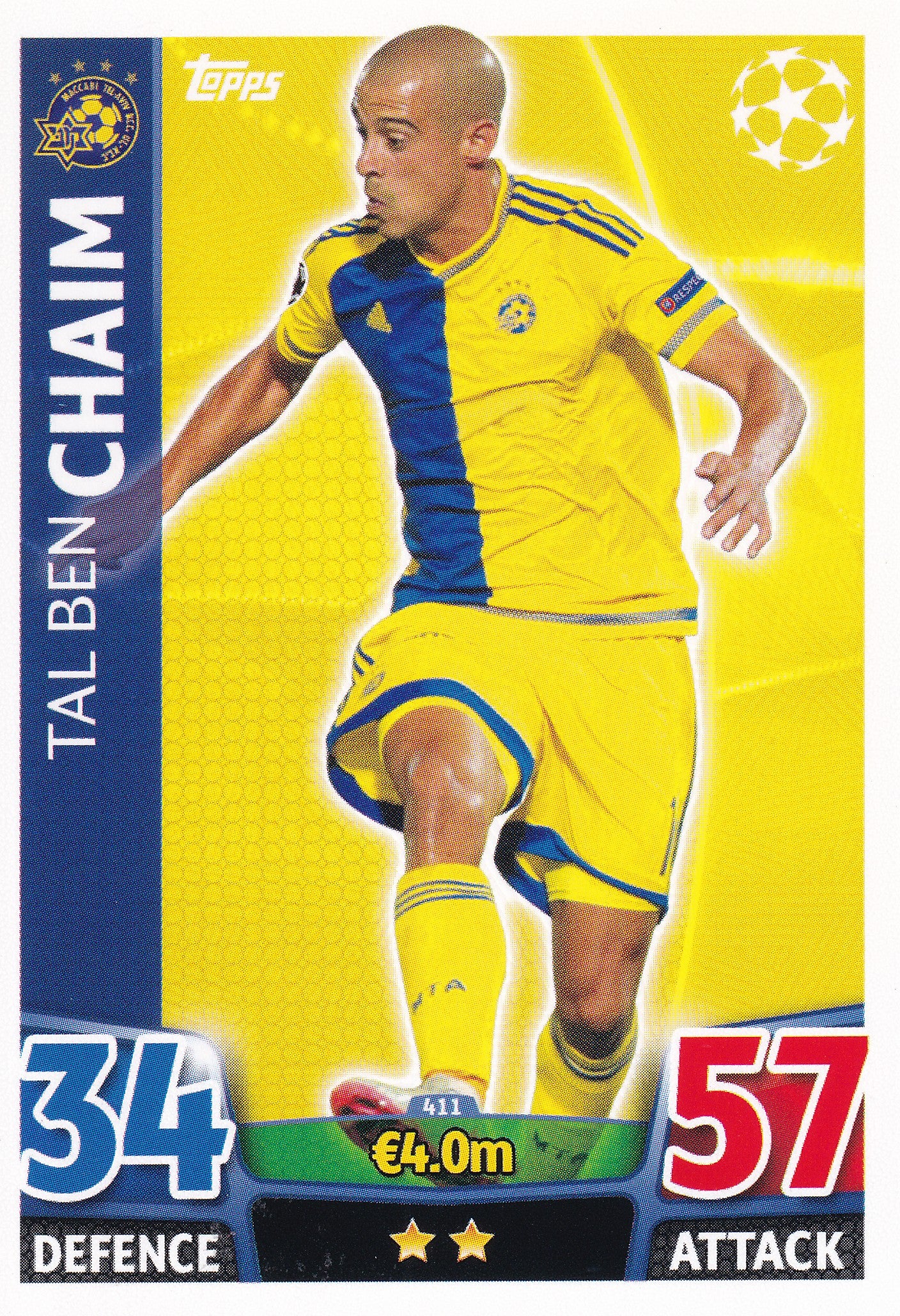 411. TAL BEN CHAIM - MACABI TEL-AVIV