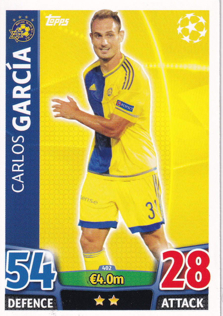 402. CARLOS GARCIA - MACABI TEL-AVIV