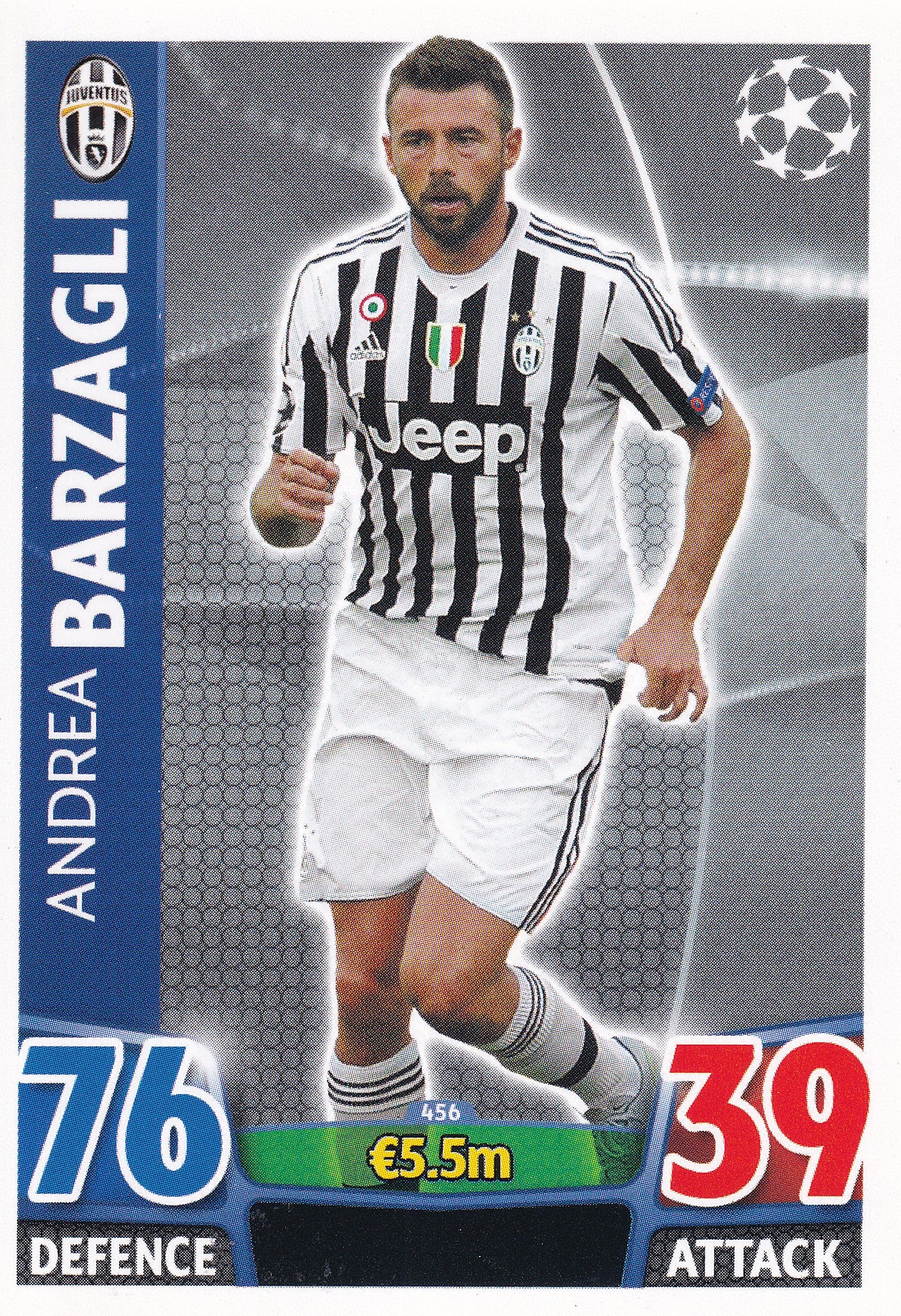 456. ANDREA BARZAGLI - JUVENTUS