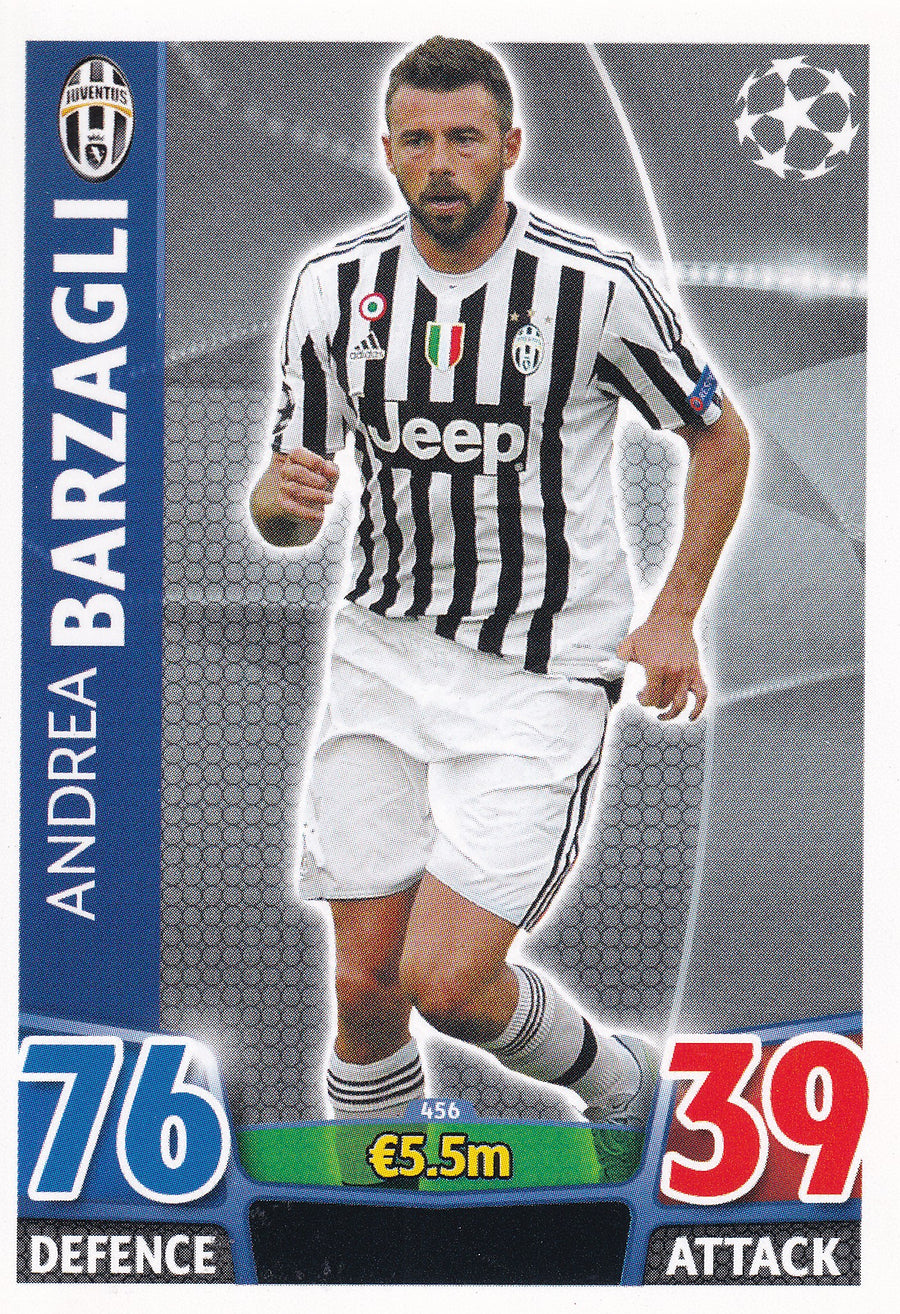 456. ANDREA BARZAGLI - JUVENTUS